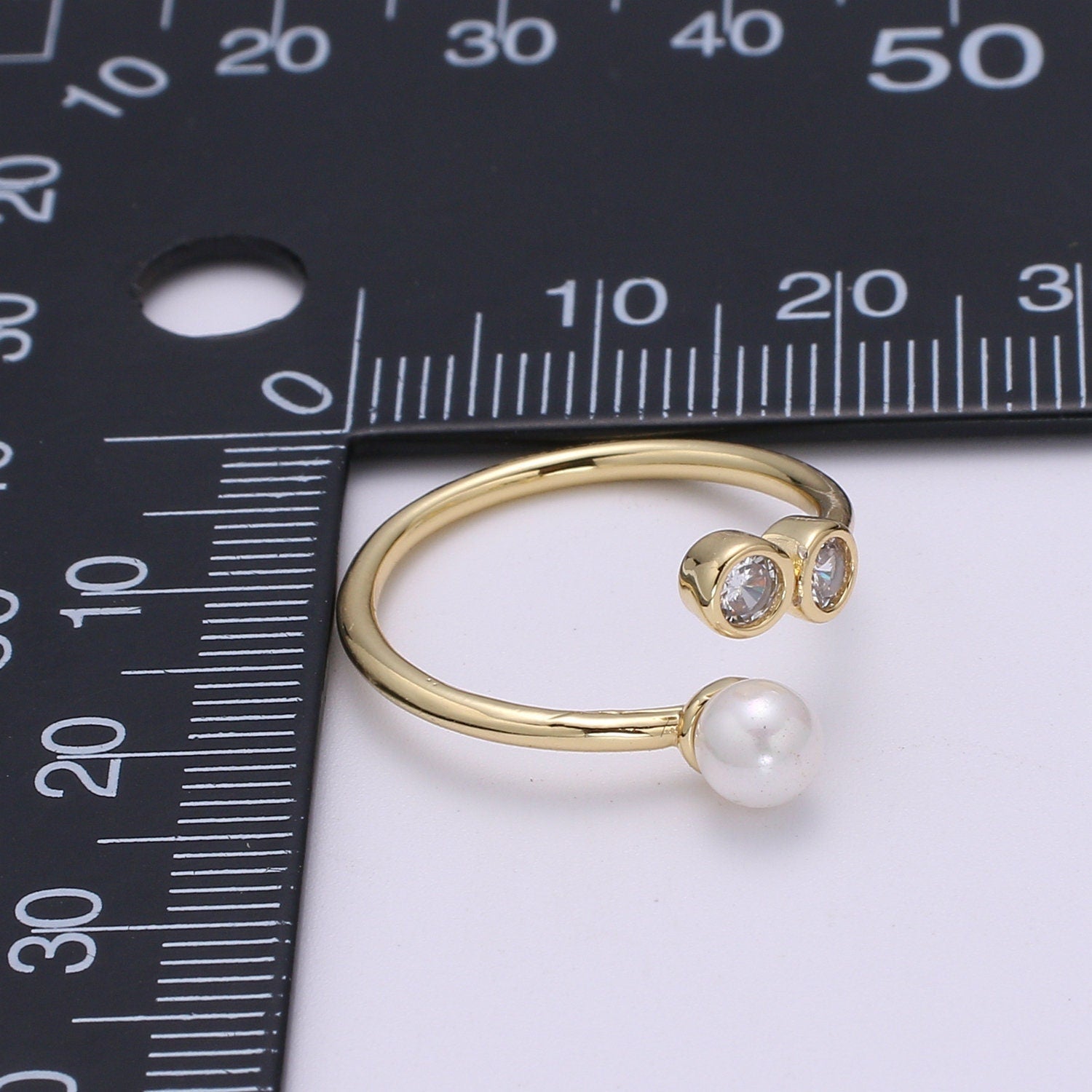 Dainty Pearl Ring,Gold Pearl Ring,Minimalist Ring,Pearl Bead Ring,Stackable Rings Gold, Shell Pearl Ring,Pearl Rings For Women