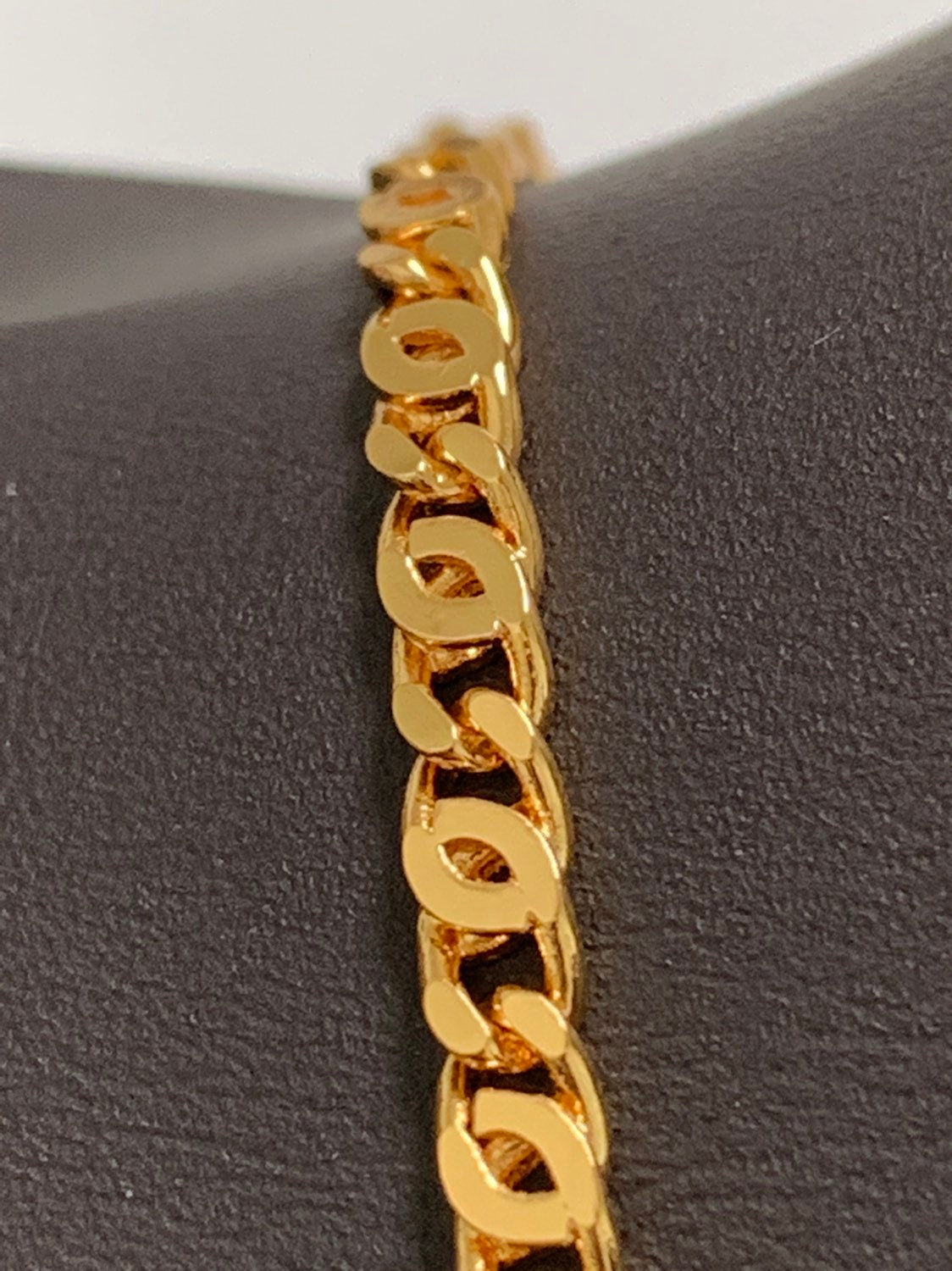 1pc 21.5'' Ready to Use Gold Spinga Necklace Chain, Layering Unique Chain Bold Necklace, Perfect for Pendant Charm Necklace, 201