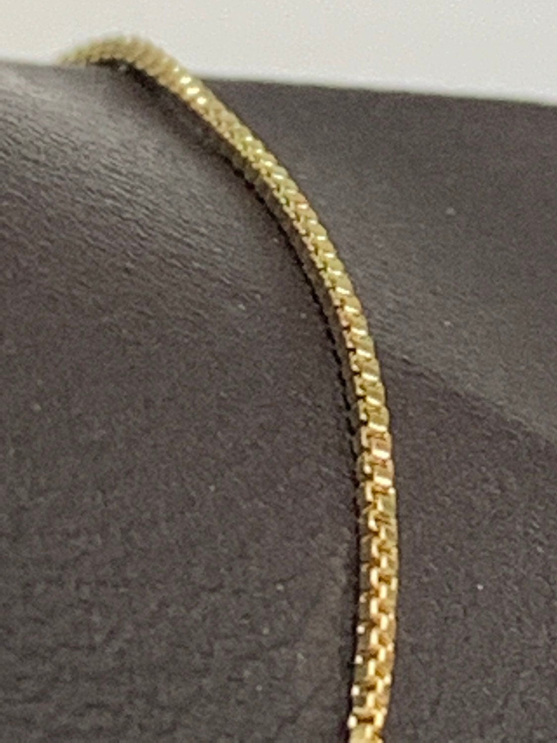 1pc 23.6'' ready to wear Gold Square Box Chain Necklace, Layering Dainty Box Chain For Jewelry Making with Pendant Charm, WA-486