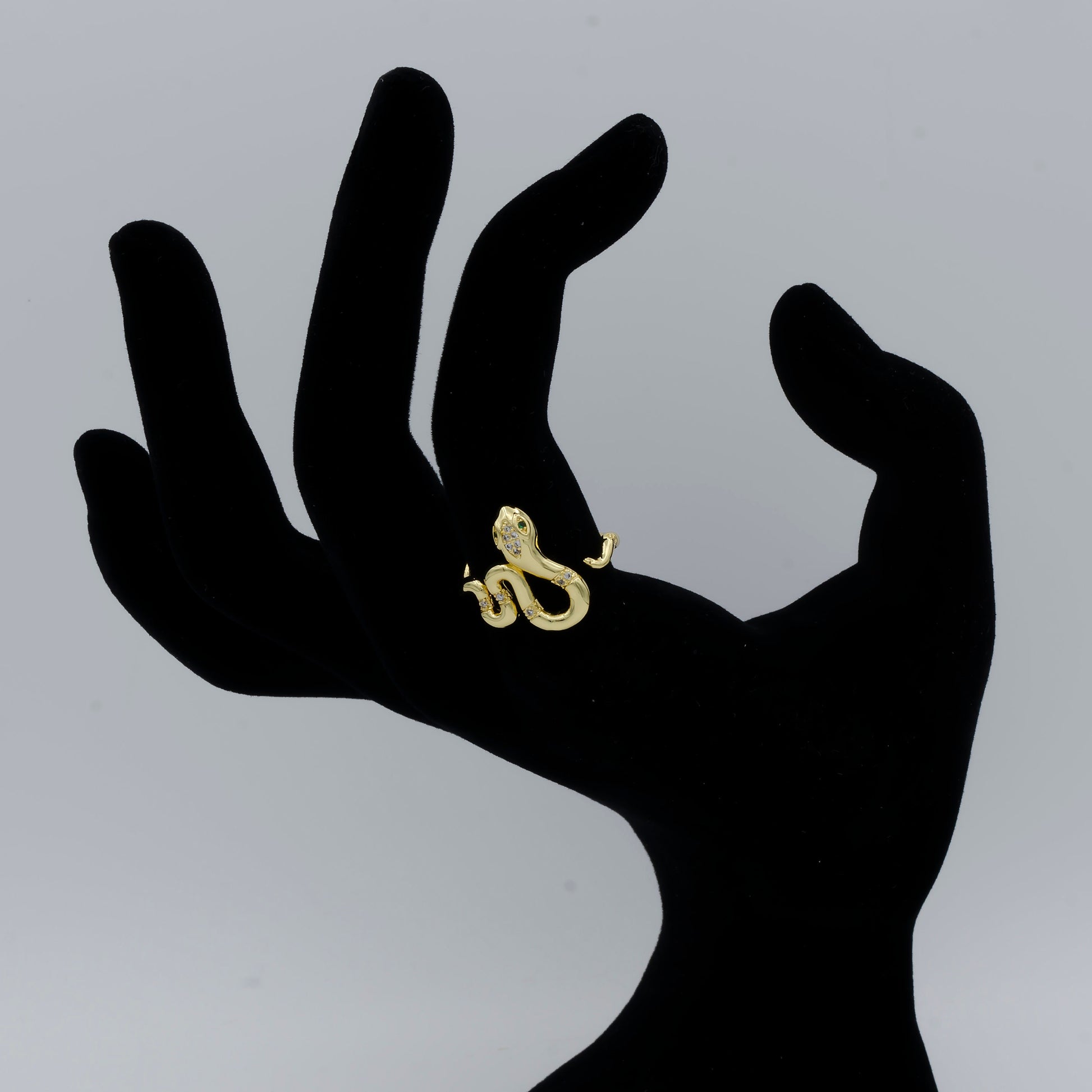 Gold snake ring, serpent ring, Statement ring, Gold Open Adjustable Snake Ring, Gold ring, Dainty ring, Stackable ring, minimalist ring R31