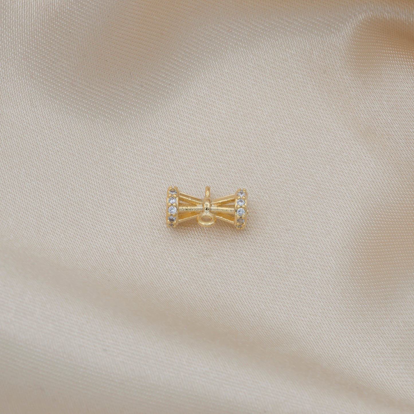 Dainty Beads Charm Connector for Beaded Bracelet Earring Pendant Tube Charms for Bracelet Necklace Earring Supply -160