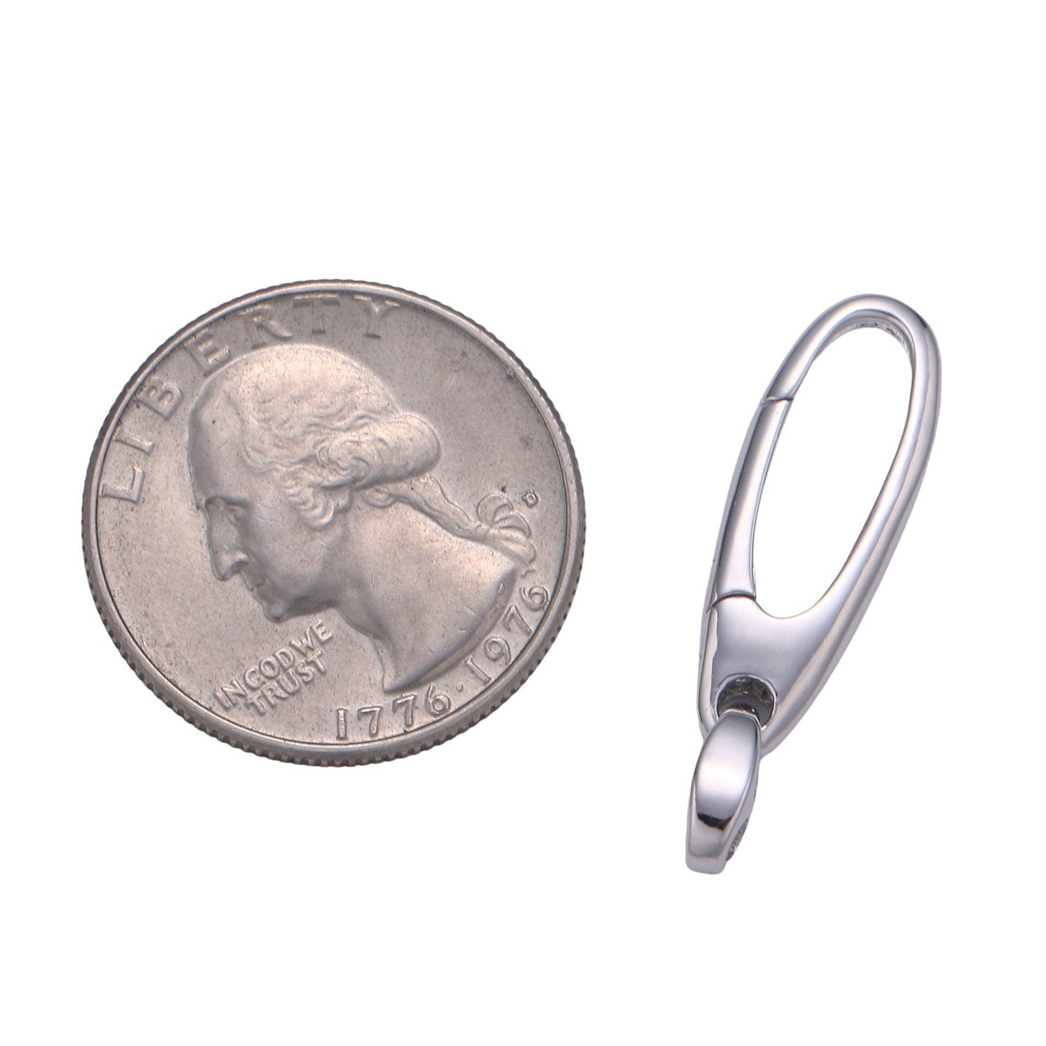 1 Pc 925 Sterling Silver Lobster Clasp Unique Design Lobster Claw with Jump Ring for Necklace Bracelet Anklet Making Lanyard SL-251