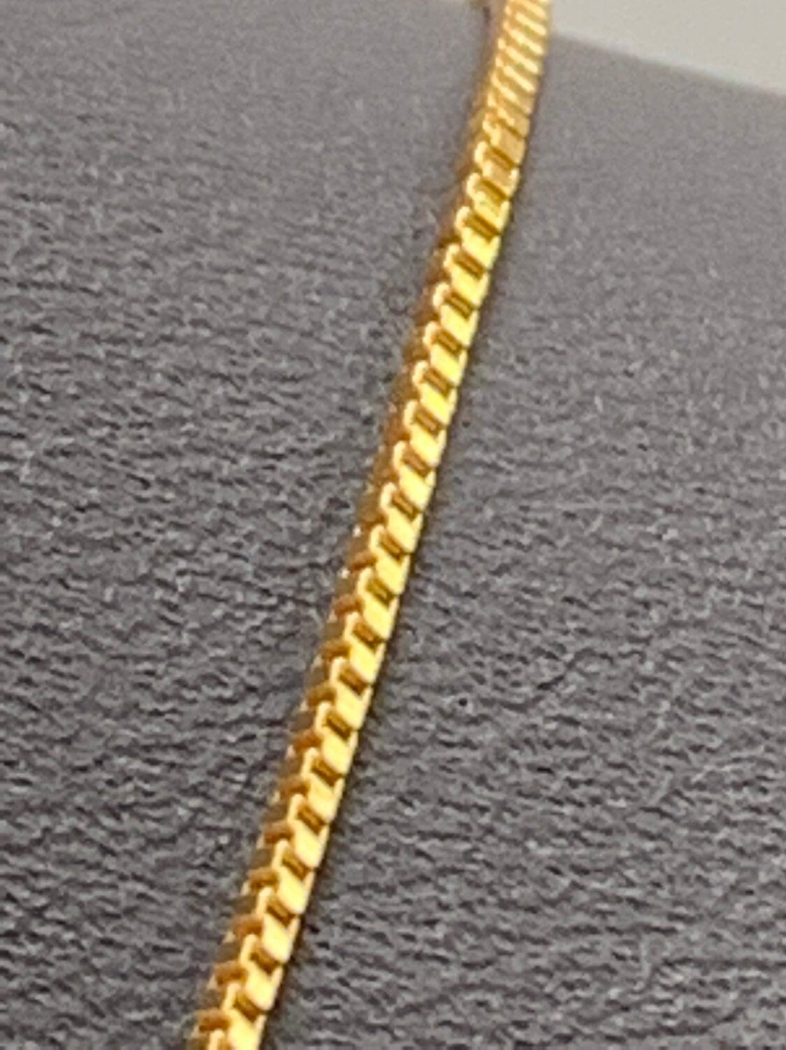 1pc 19.5'' ready to wear Gold Square Box Chain Necklace, Layering Dainty Box Chain For Jewelry Making with Pendant Charm ,282
