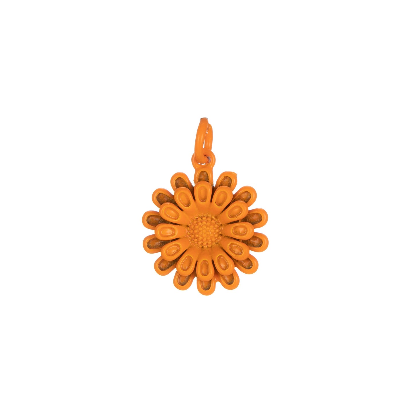 Mini Sun Flower Charm Necklace Bracelet Earring Enamel Floral Charm Summer Y2K Teenager Jewelry Black Blue Pink Green Orange Yellow E928