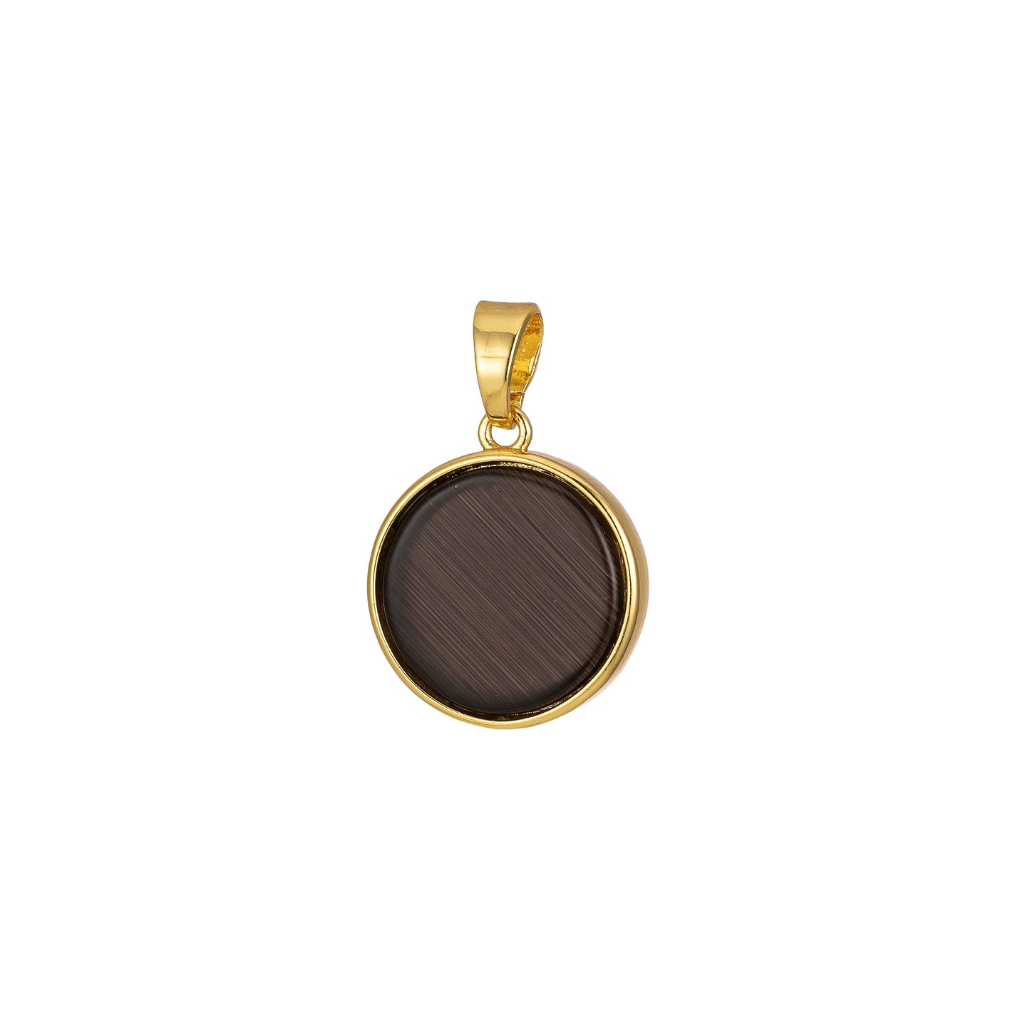 1pc Goemetric Pendant Round Dainty Charm for Necklace Bracelet Findings for Jewelry Making Black Blue Green Pink White Coin
