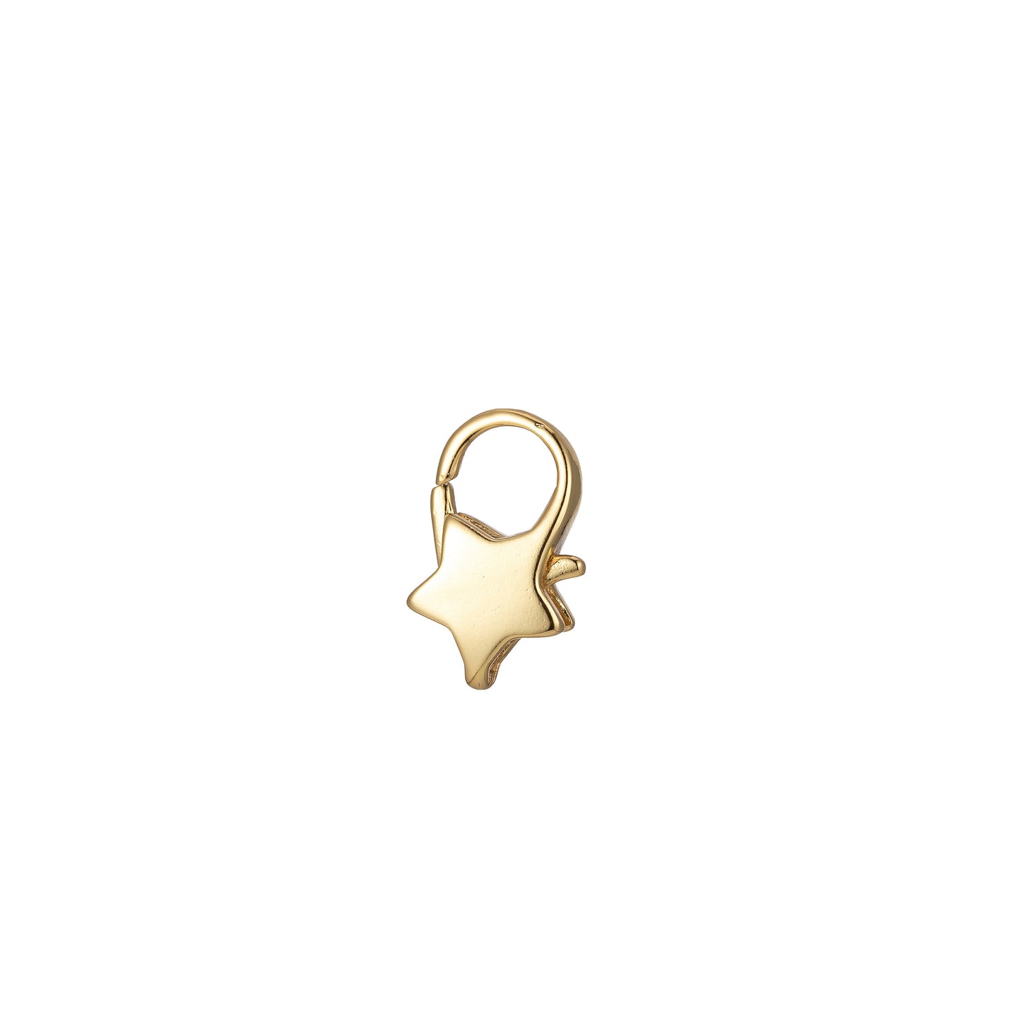 Mini Star Clasp Wholesale Lobster Clasp 24k Gold Filled end Clasp Celestial Lobster Claw for Jewelry Making L-346,L-347