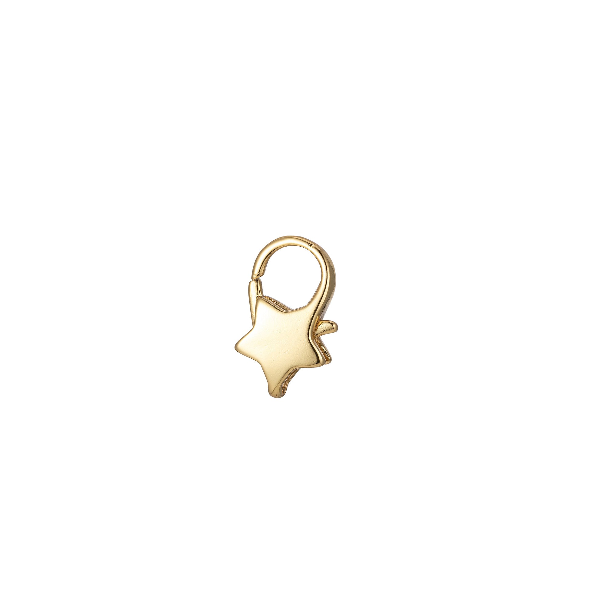 Mini Star Clasp Wholesale Lobster Clasp 24k Gold Filled end Clasp Celestial Lobster Claw for Jewelry Making L-346,L-347