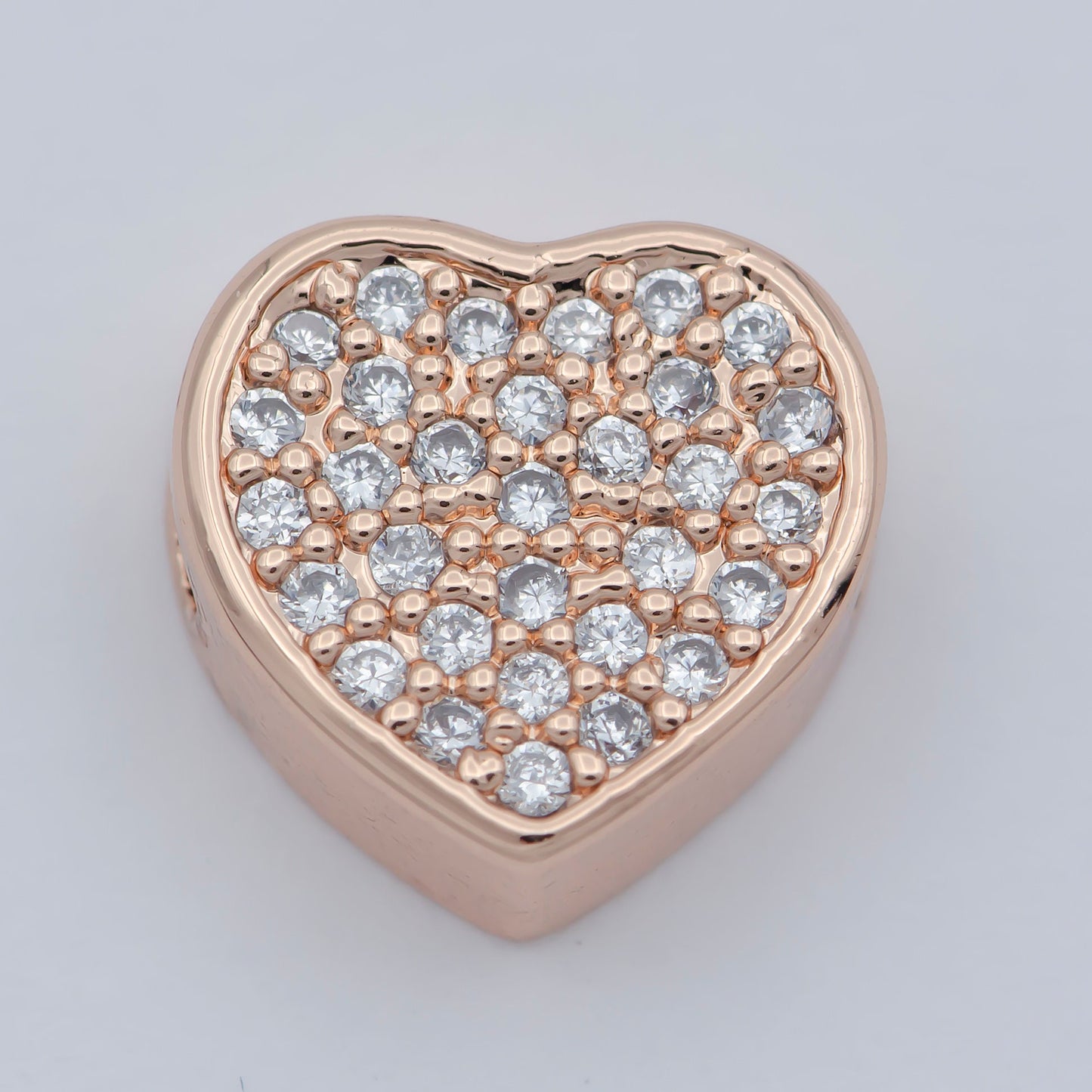 14k Gold Filled Heart Beads, Hearts Spacer Beads, Gold Bracelet Charms Rose Gold Silver Love Jewelry Supplies Component findings 10MM