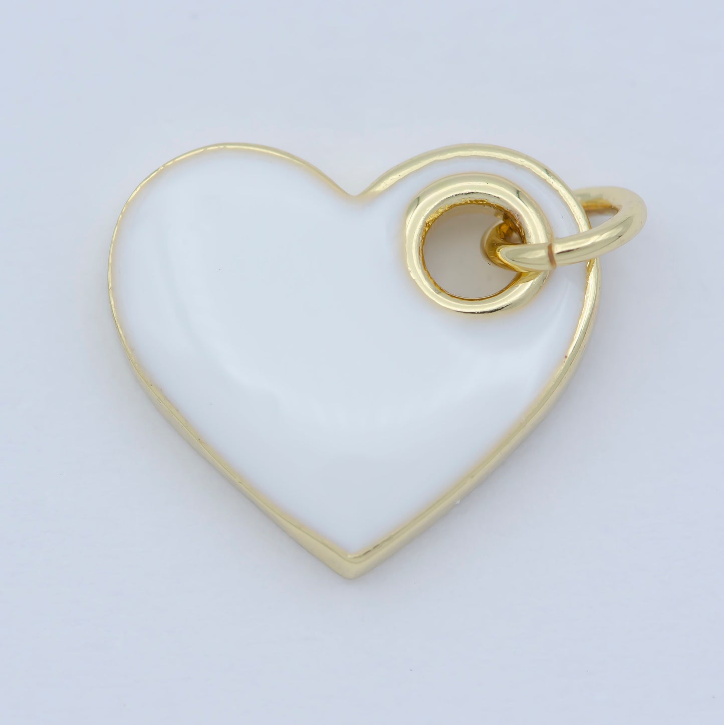 Dainty Enamel Heart Charm Colorful Sideways Heart Pendant Necklace Earring Bracelet Supply for Love Dainty Minimalist Heart Blue Pink Red
