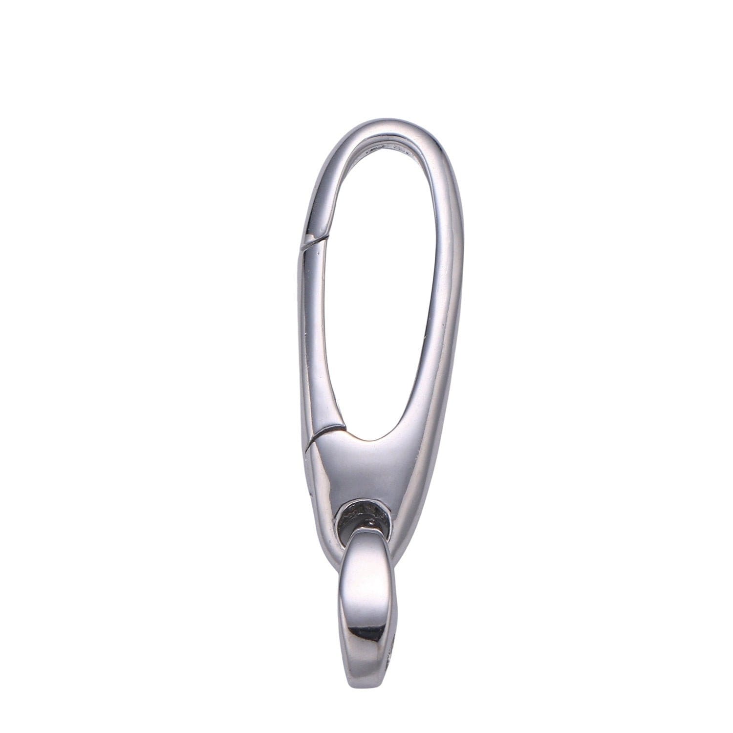 1 Pc 925 Sterling Silver Lobster Clasp Unique Design Lobster Claw with Jump Ring for Necklace Bracelet Anklet Making Lanyard SL-251