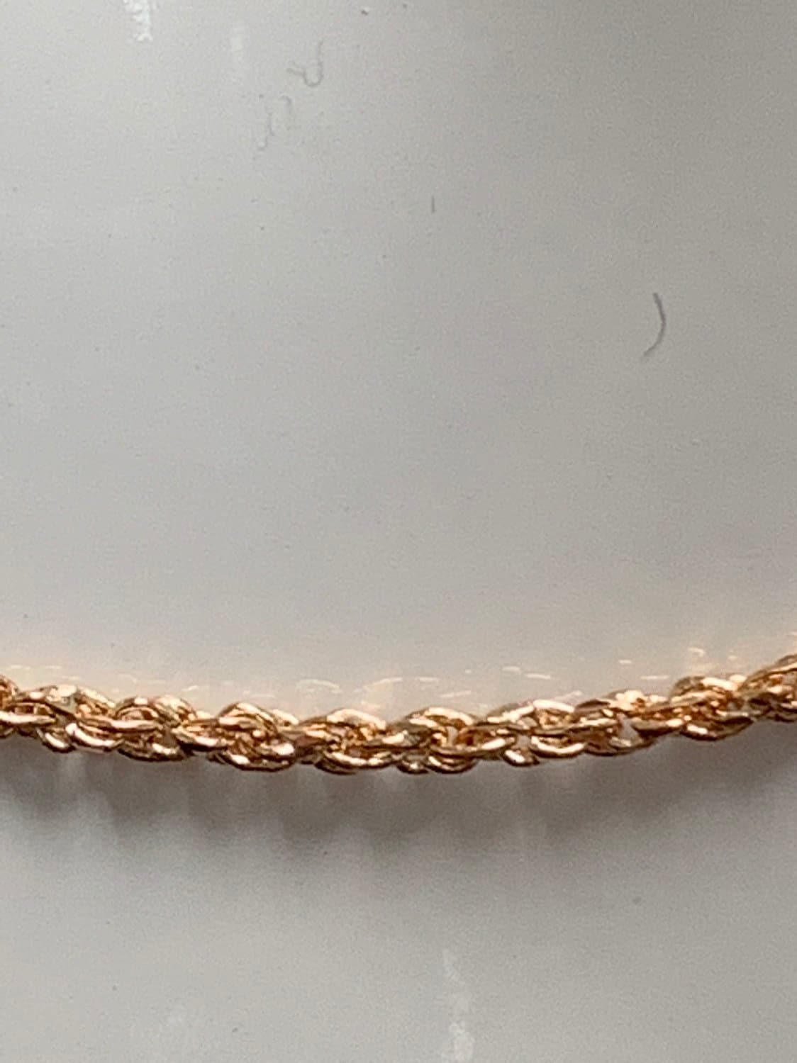 1pc 20'' Ready to Use 18K Gold Singapore Necklace Chain, Layer Twisted Chain Dainty Necklace, For Pendant Charm Necklace Making,308