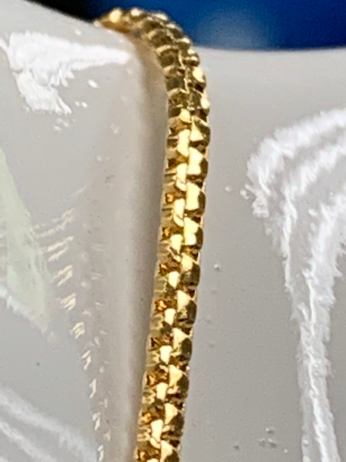 1pc 17.5'' Ready to Use Gold Flat Cocoon Necklace Chain, Layer Snake Chain Dainty Necklace, For Pendant Charm Necklace Making, 363