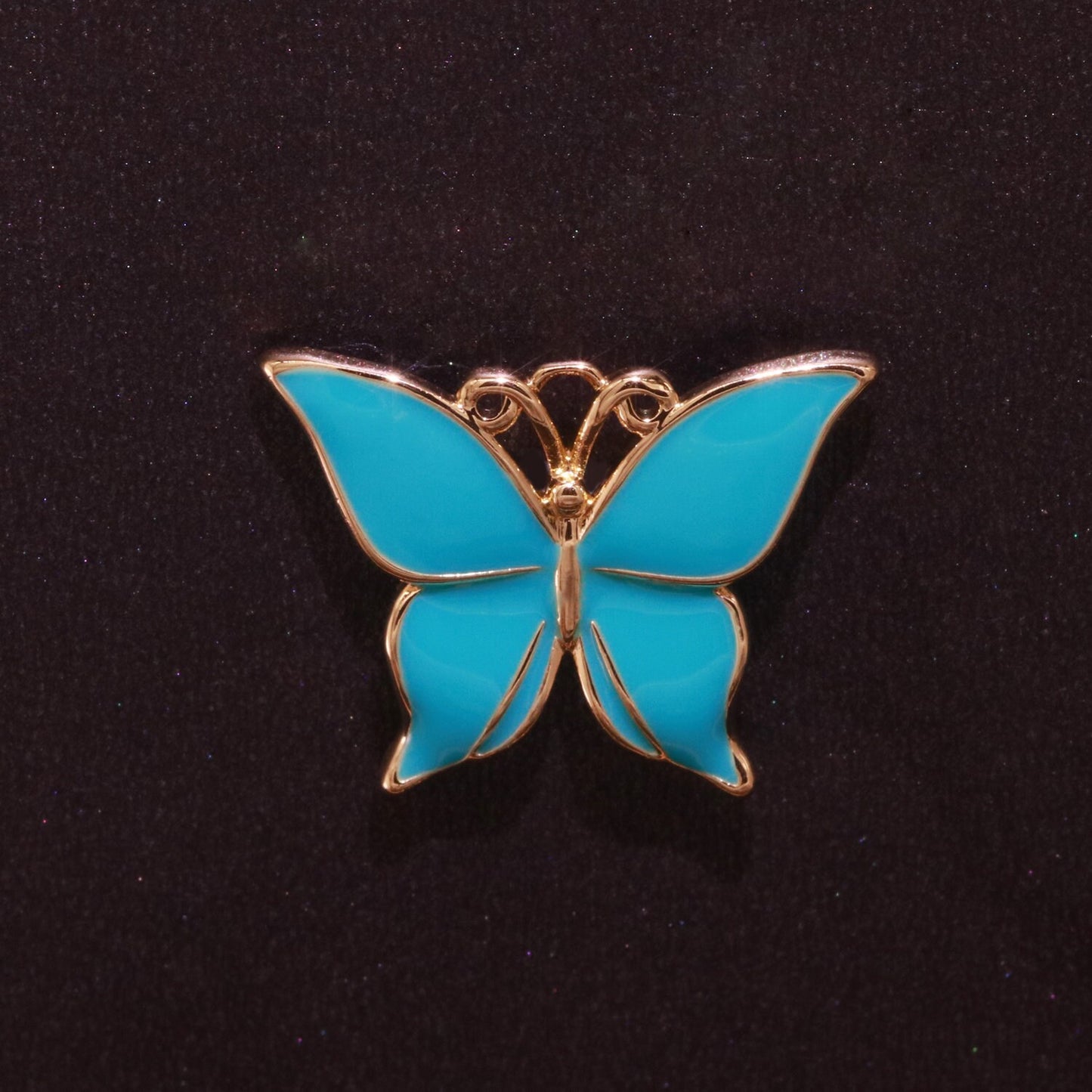 Enamel Mariposa Butterfly Charm Pink Black White Teal Butterfly Charm Pendant for Necklace Earring Supply Component in 14k Gold Filled,M-167