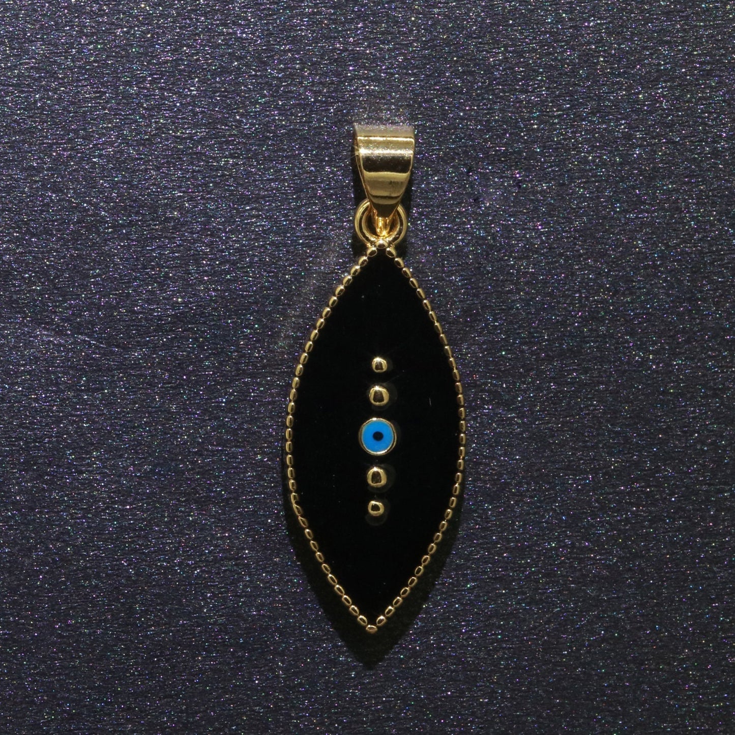 Enamel Evil Eye Charm Red Black White Charm Gold Pendant for Necklace Earring Supply Component in 14k Gold Filled
