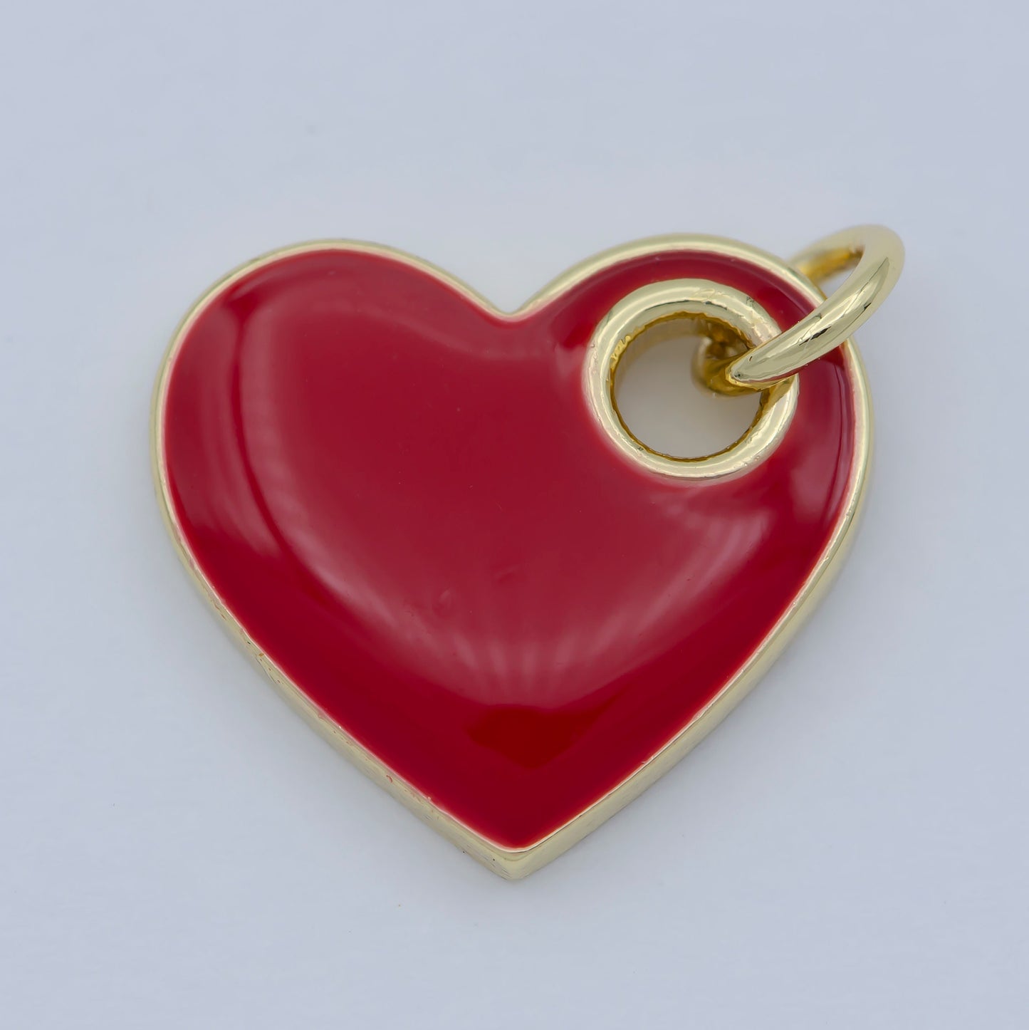 Dainty Enamel Heart Charm Colorful Sideways Heart Pendant Necklace Earring Bracelet Supply for Love Dainty Minimalist Heart Blue Pink Red