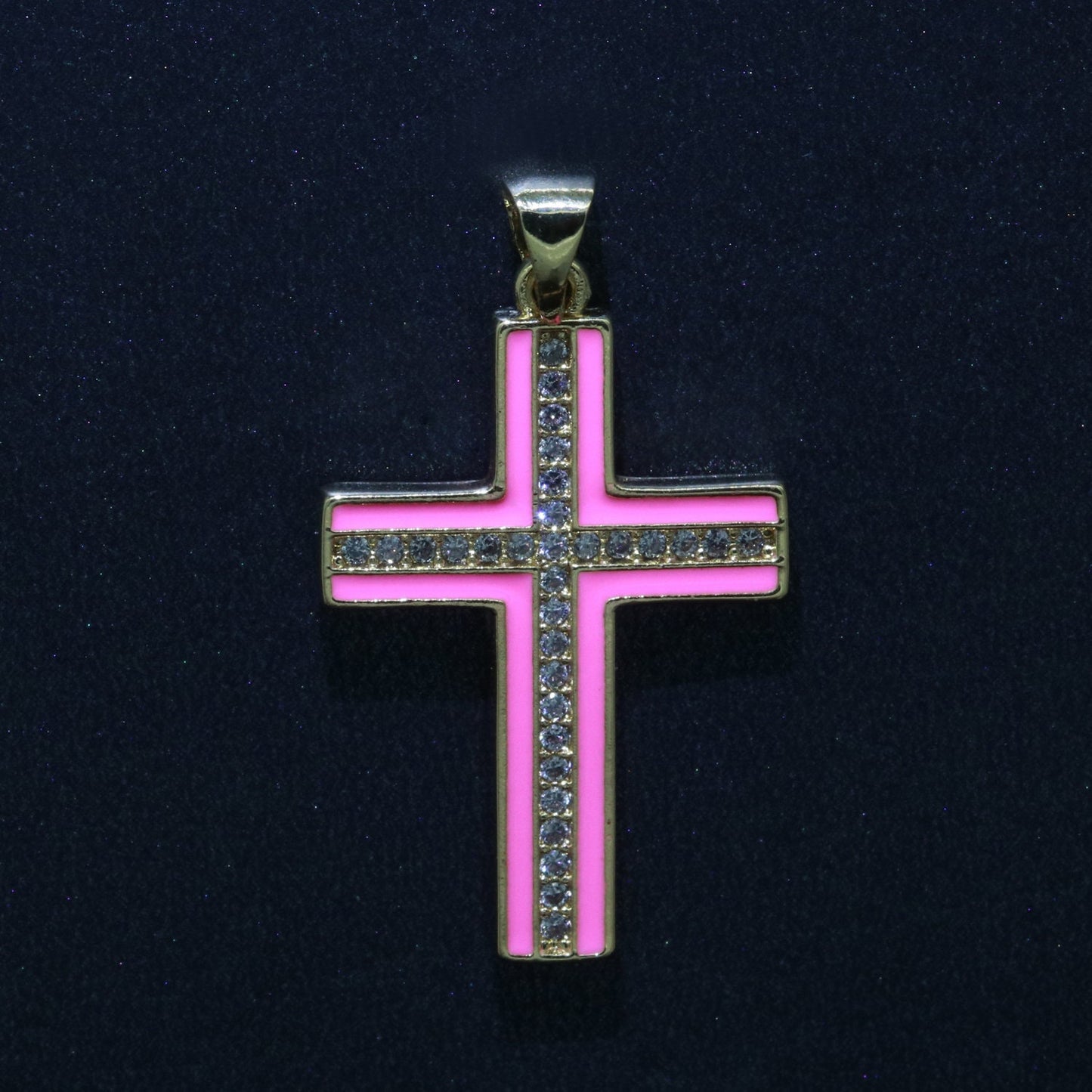 Multi Color Cubic Cross Pendant,Enamel CZ Charm,Earrings Bracelet Necklace Charm,pdgf 2231, J286 - J295