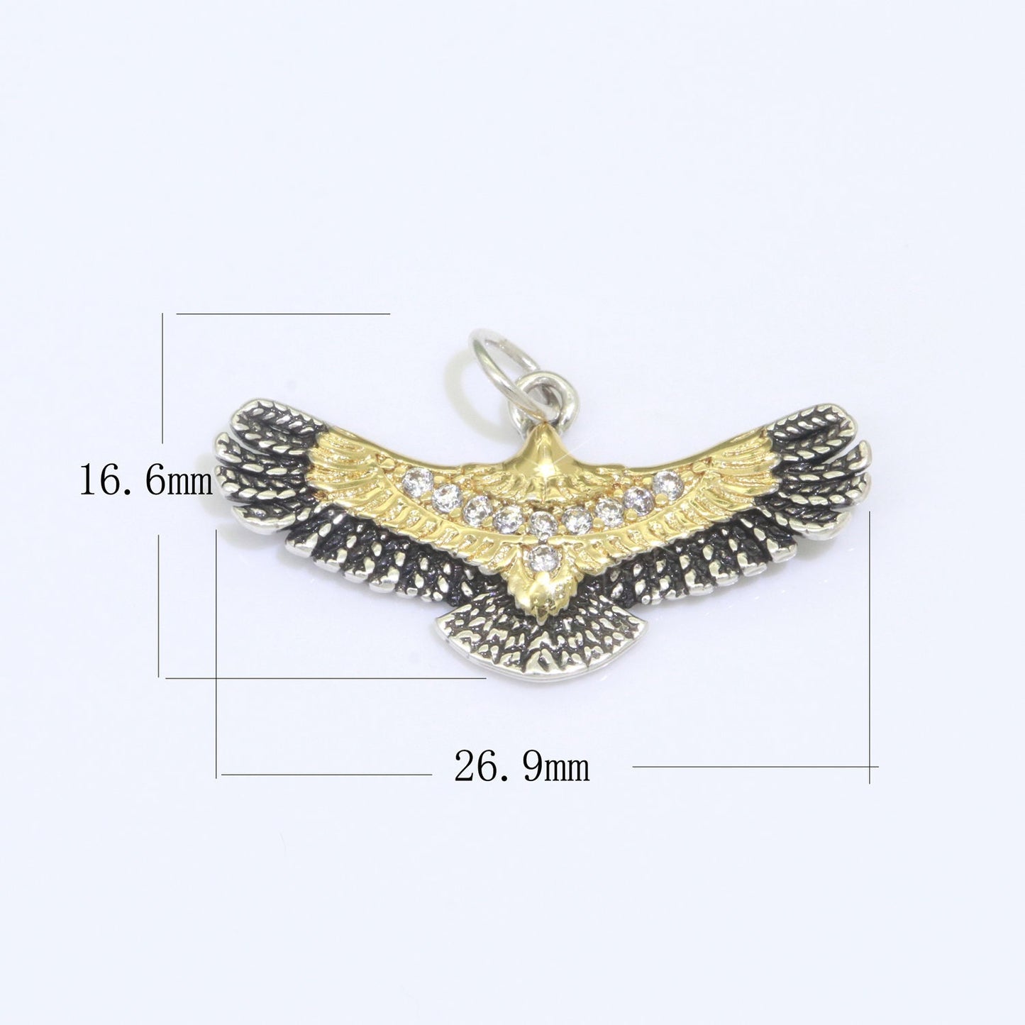 Navajo Eagle Pendant for Necklace Indian Eagle Animal Charm for Statement Necklace