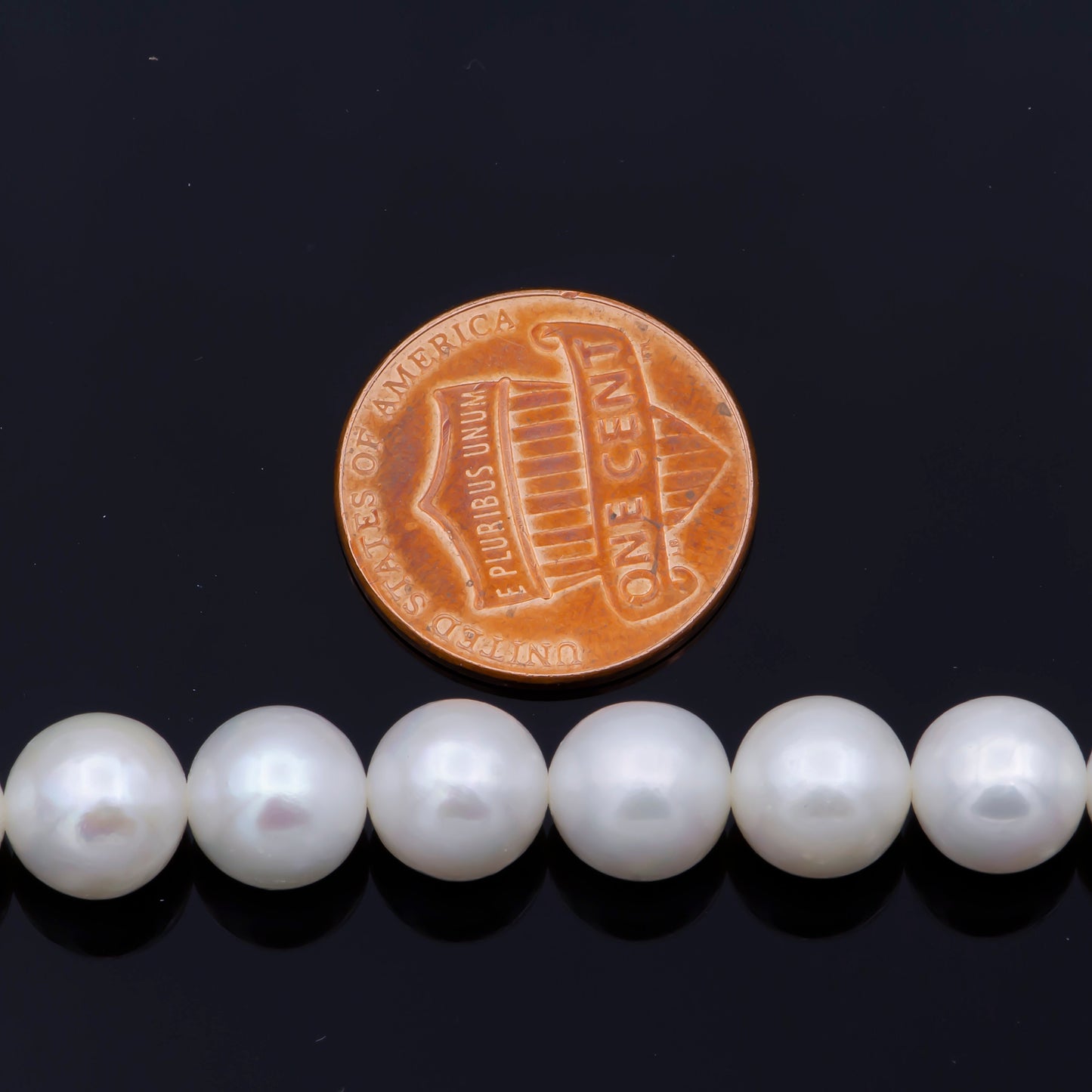 8mm Full Strand AAA Genuine High Quality Luster Natural White Freshwater Pearl Beads,Genuine Cultured Round White Freshwater Pearls