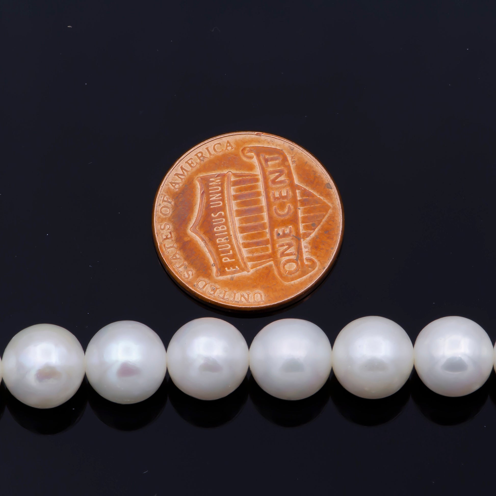8mm Full Strand AAA Genuine High Quality Luster Natural White Freshwater Pearl Beads,Genuine Cultured Round White Freshwater Pearls
