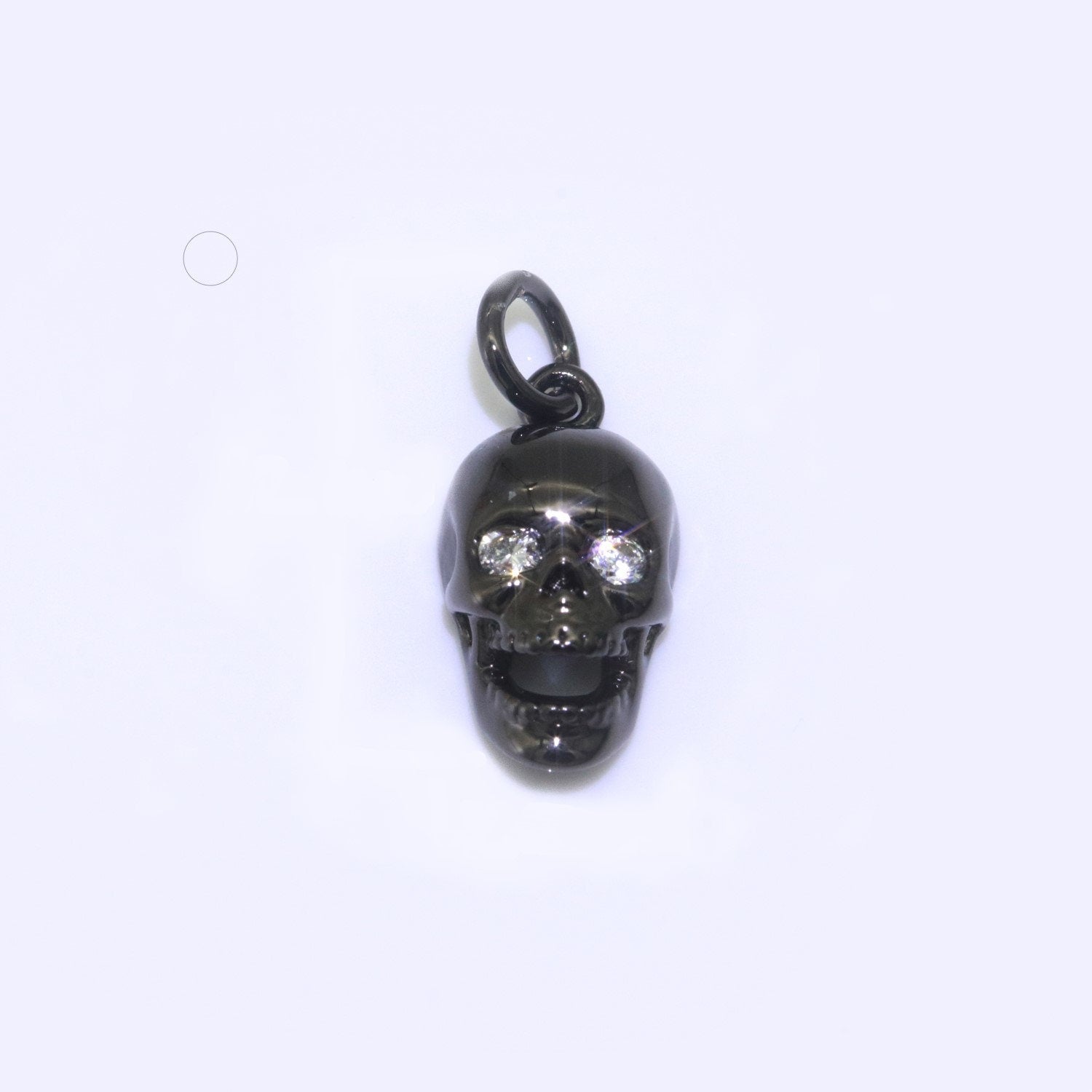 Gold Skull Charm, Skull Pendant, 3D Skull Pendant Gold Charm, Pewter, Silver Black Gun Metal Charm Bracelet Necklace for halloween,M-509