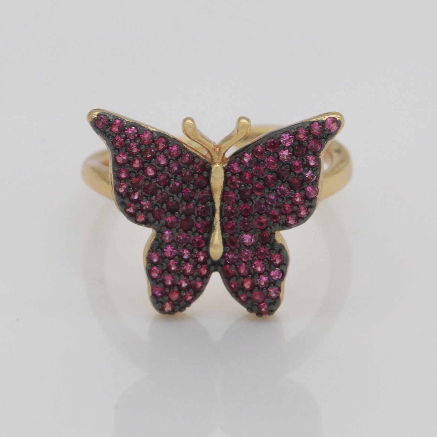 Dainty Butterfly Ring, Open Gold Adjustable Ring, Cute Mariposa Ring, Animal Lover Ring for Minimalist jewelry for Christmas Gift Idea
