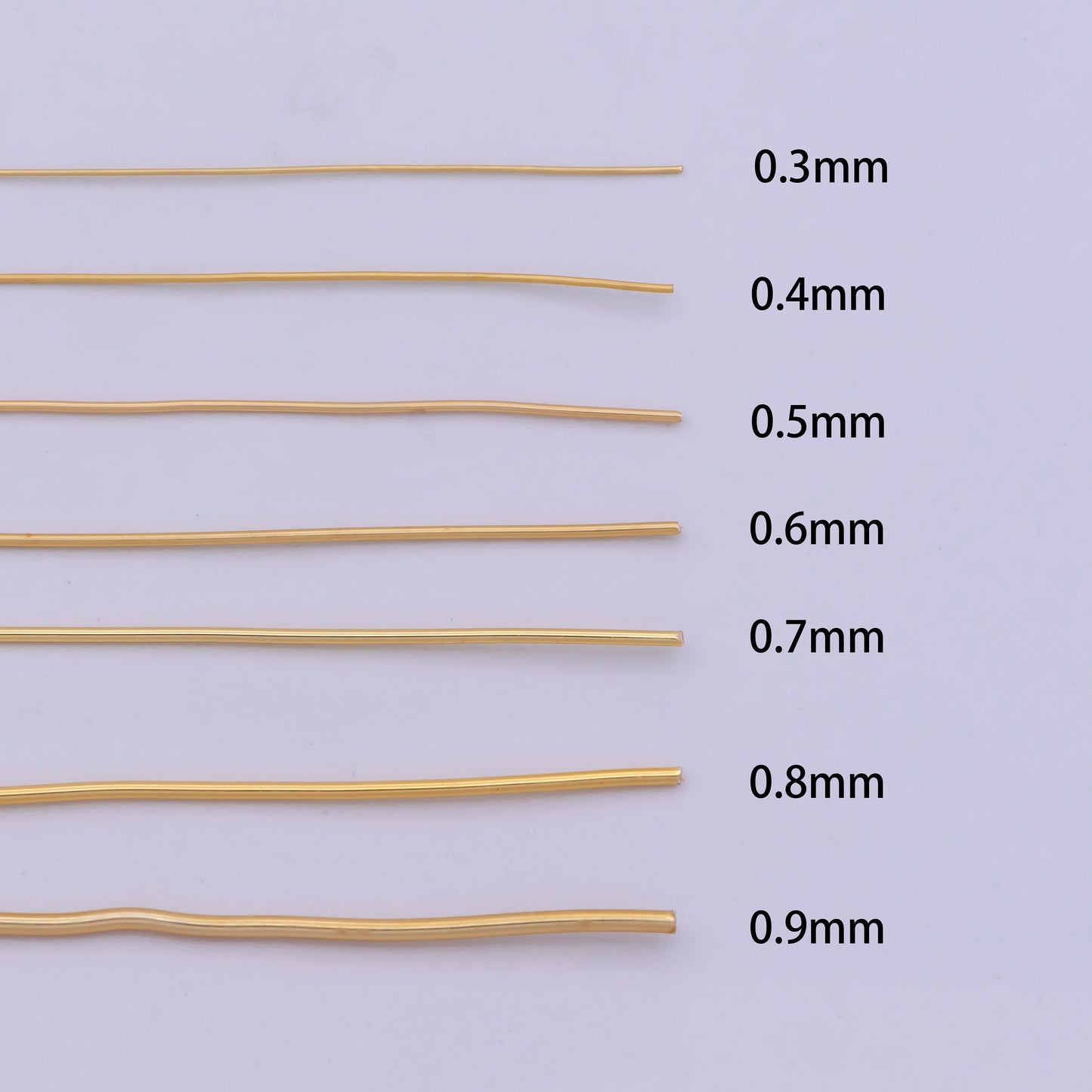 Full Spool Gold Wire Non Tarnish Beading Wire for Craft Supply Copper Wire Tarnish Resistant Jewelry Making 18, 20, 21, 22, 24, 26, 28gauge