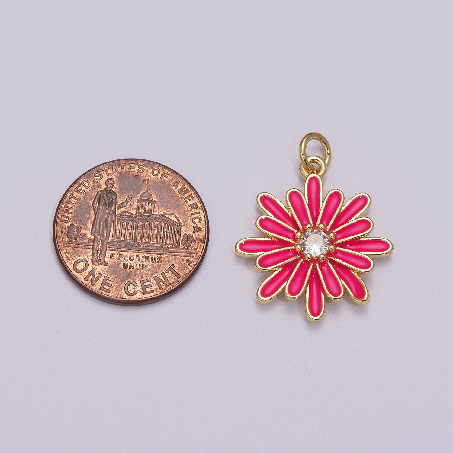 Chrysant Charm Necklace, Gift for her, Enamel pendant Bracelet Earring Necklace for Woman, Flower Jewelry Minimalist Floral M-882 - M-887