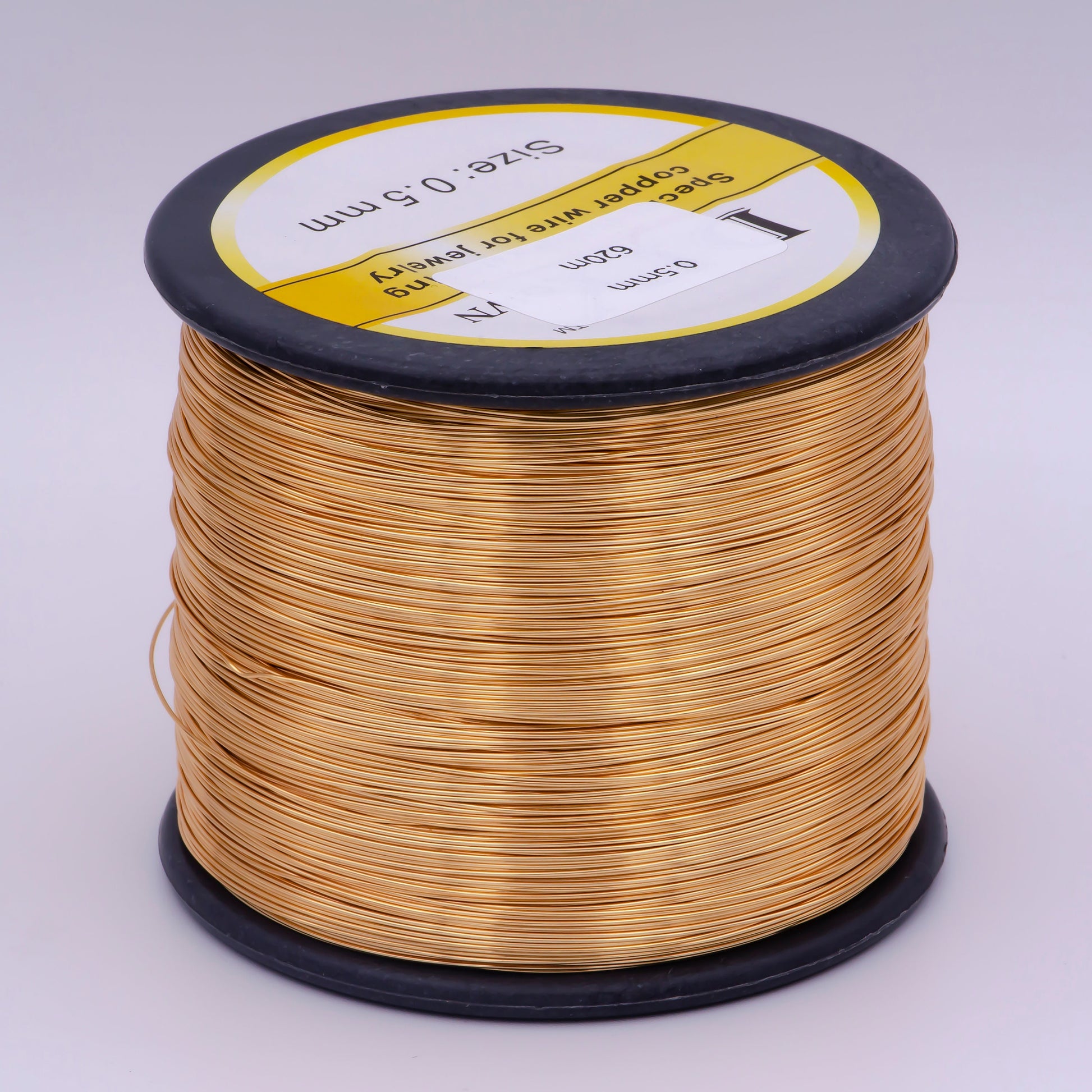 Full Spool Gold Wire Non Tarnish Beading Wire for Craft Supply Copper Wire Tarnish Resistant Jewelry Making 18, 20, 21, 22, 24, 26, 28gauge
