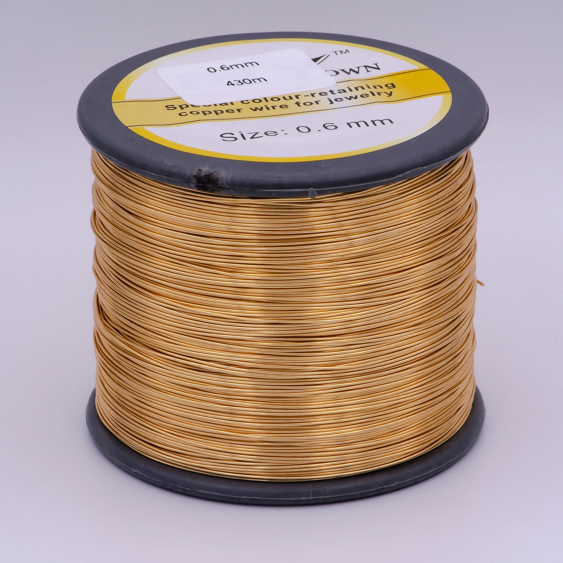 Full Spool Gold Wire Non Tarnish Beading Wire for Craft Supply Copper Wire Tarnish Resistant Jewelry Making 18, 20, 21, 22, 24, 26, 28gauge