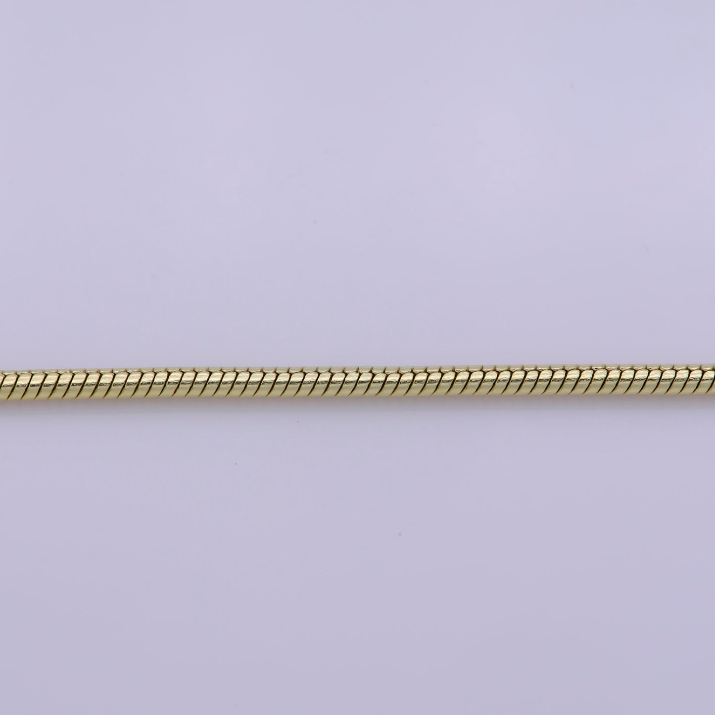 1pc 19.7'' Ready to Use Gold Cocoon Necklace Chain, Layer Snake Chain Dainty Necklace, For Pendant Charm Necklace Making, WA-403