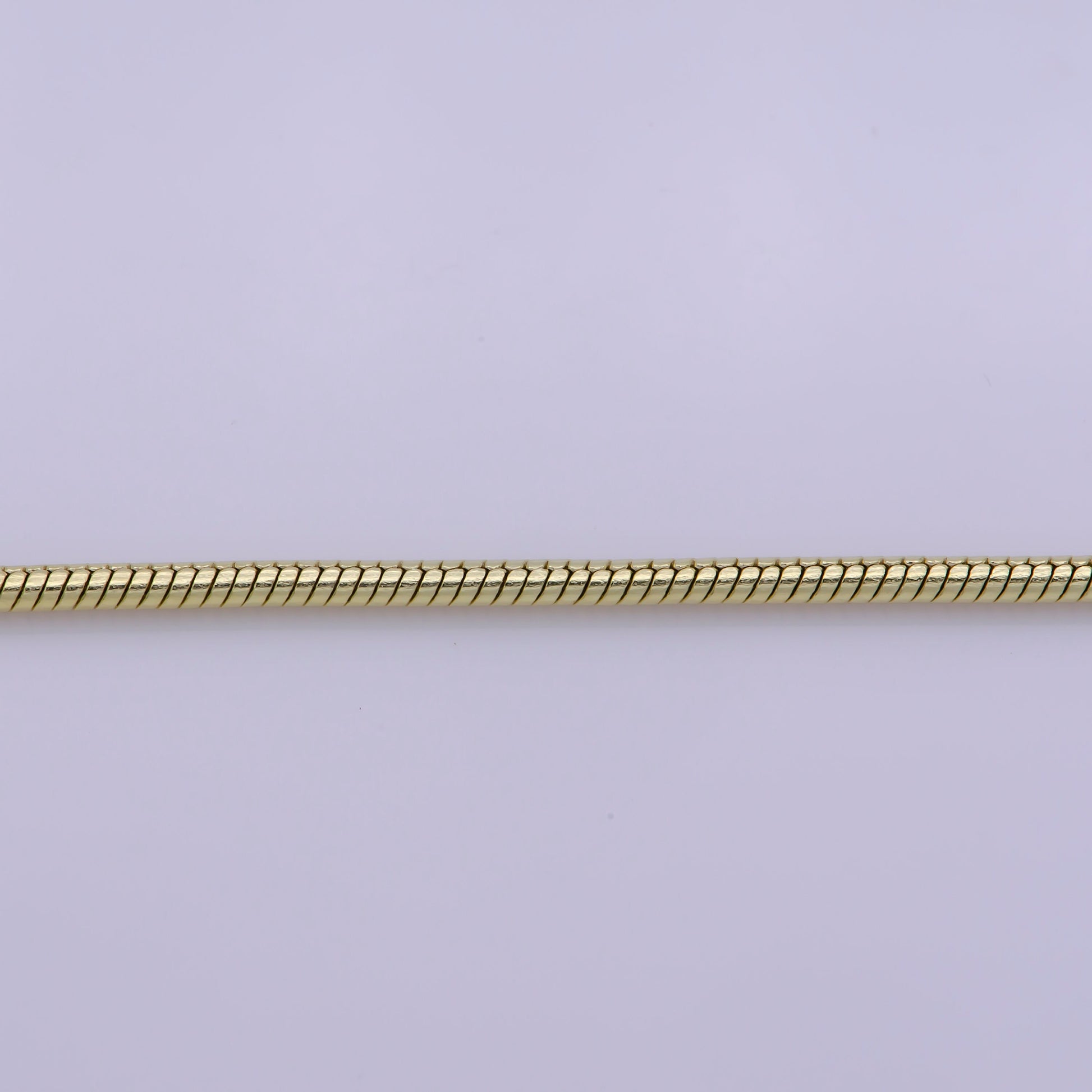 1pc 19.7'' Ready to Use Gold Cocoon Necklace Chain, Layer Snake Chain Dainty Necklace, For Pendant Charm Necklace Making, WA-403