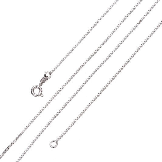 1pc 16'' Ready to Use white Gold Dainty Beaded ball Necklace Chain, Ball Layering Link, For Pendant Charm Necklace, WA-235