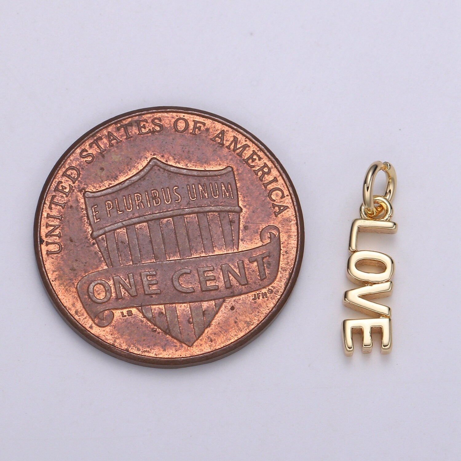 Dainty 14k Gold Filled LOVE Charm for Bracelet Necklace Earring Component Diy Jewelry Making Supply Word Charm Minimalist Jewelry =