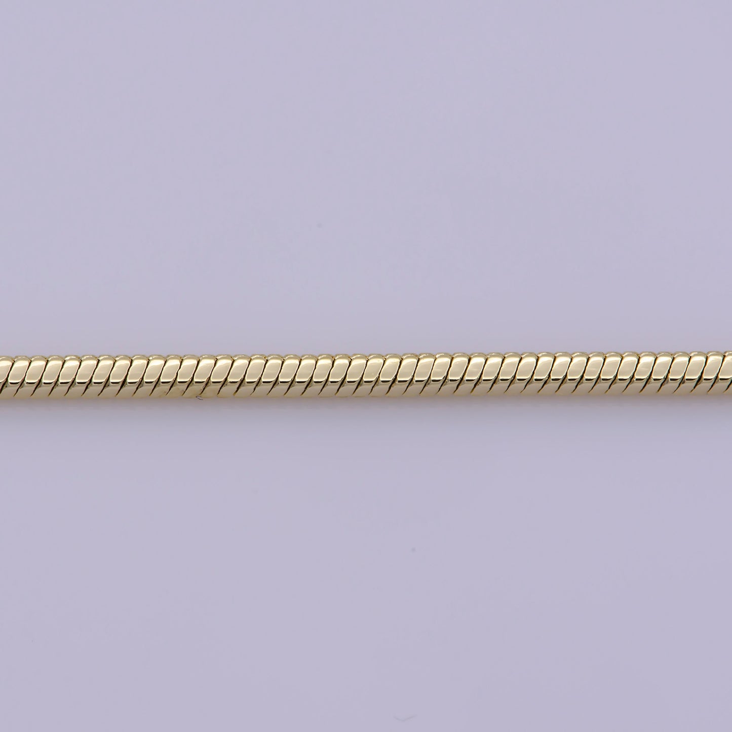1pc17.7'' Ready to Use Gold Cocoon Necklace Chain, Layer Snake Chain Dainty Necklace, For Pendant Charm Necklace Making, WA-402