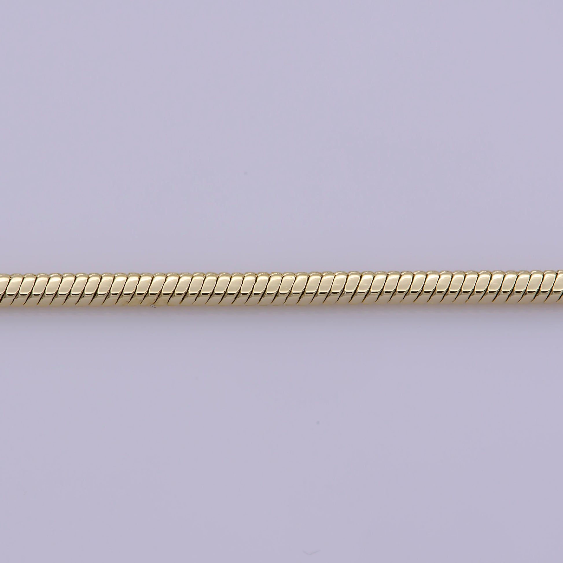1pc17.7'' Ready to Use Gold Cocoon Necklace Chain, Layer Snake Chain Dainty Necklace, For Pendant Charm Necklace Making, WA-402