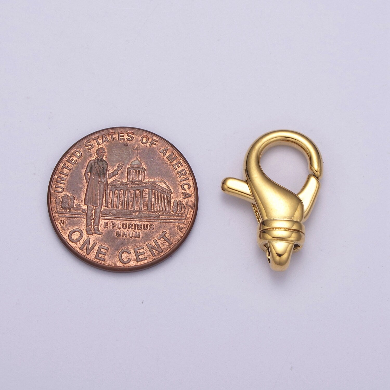 Silver / Gold Lobster Clasps - Teardrop 24K Gold Filled Clasp for Jewelry Making Findings L-588/L-589