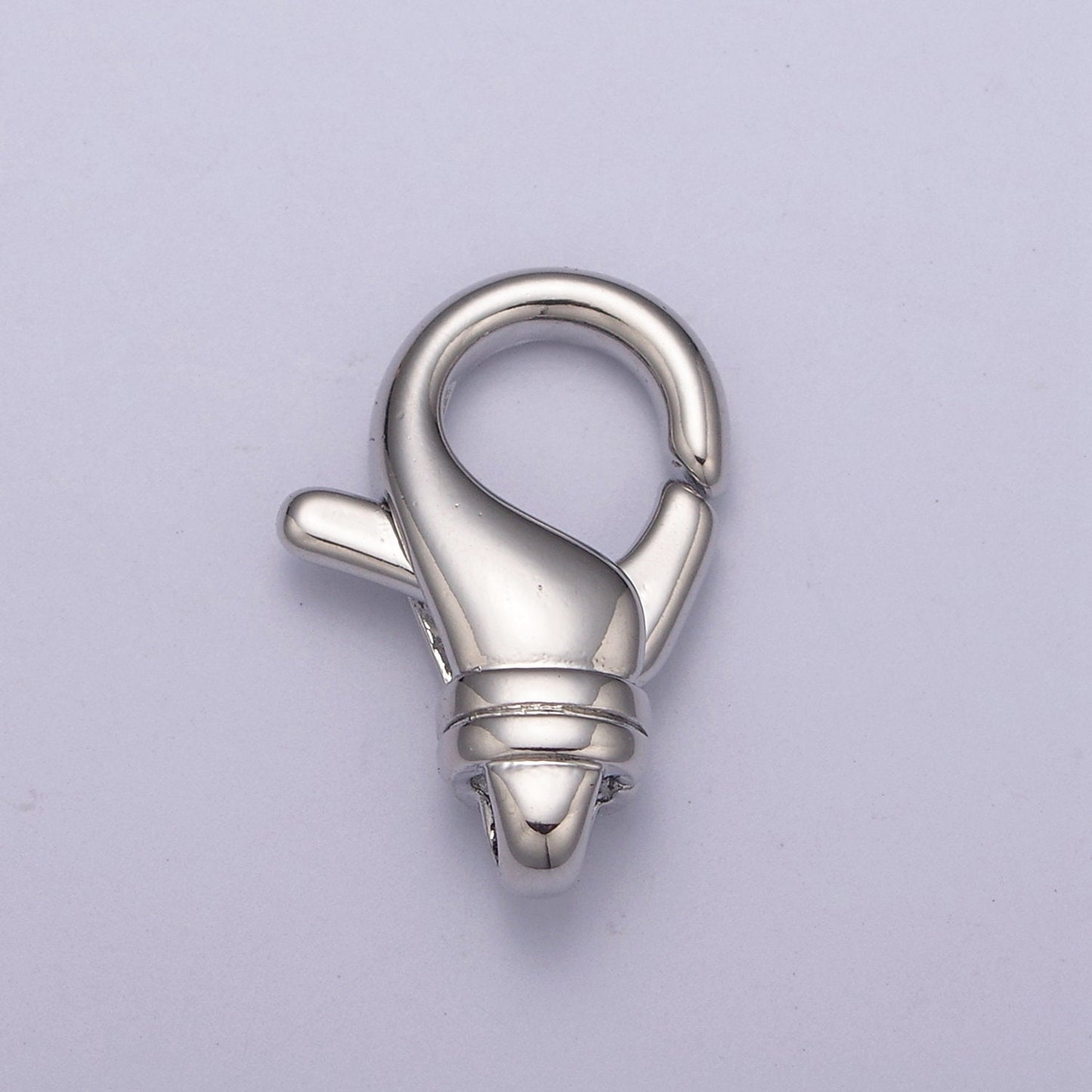 Silver / Gold Lobster Clasps - Teardrop 24K Gold Filled Clasp for Jewelry Making Findings L-588/L-589