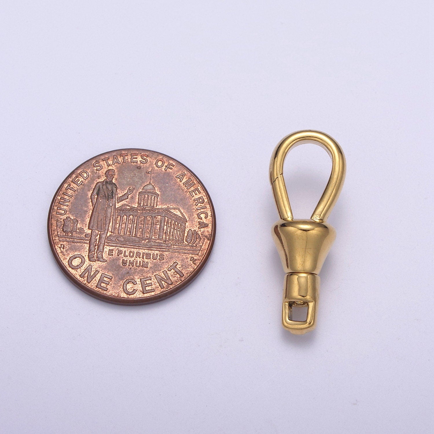 Parrot Swivel Trigger Snap Hooks - Landyard Clip Purse Lobster Clasp - Earring Findings - Jewelry Supplies L-596 / L-597