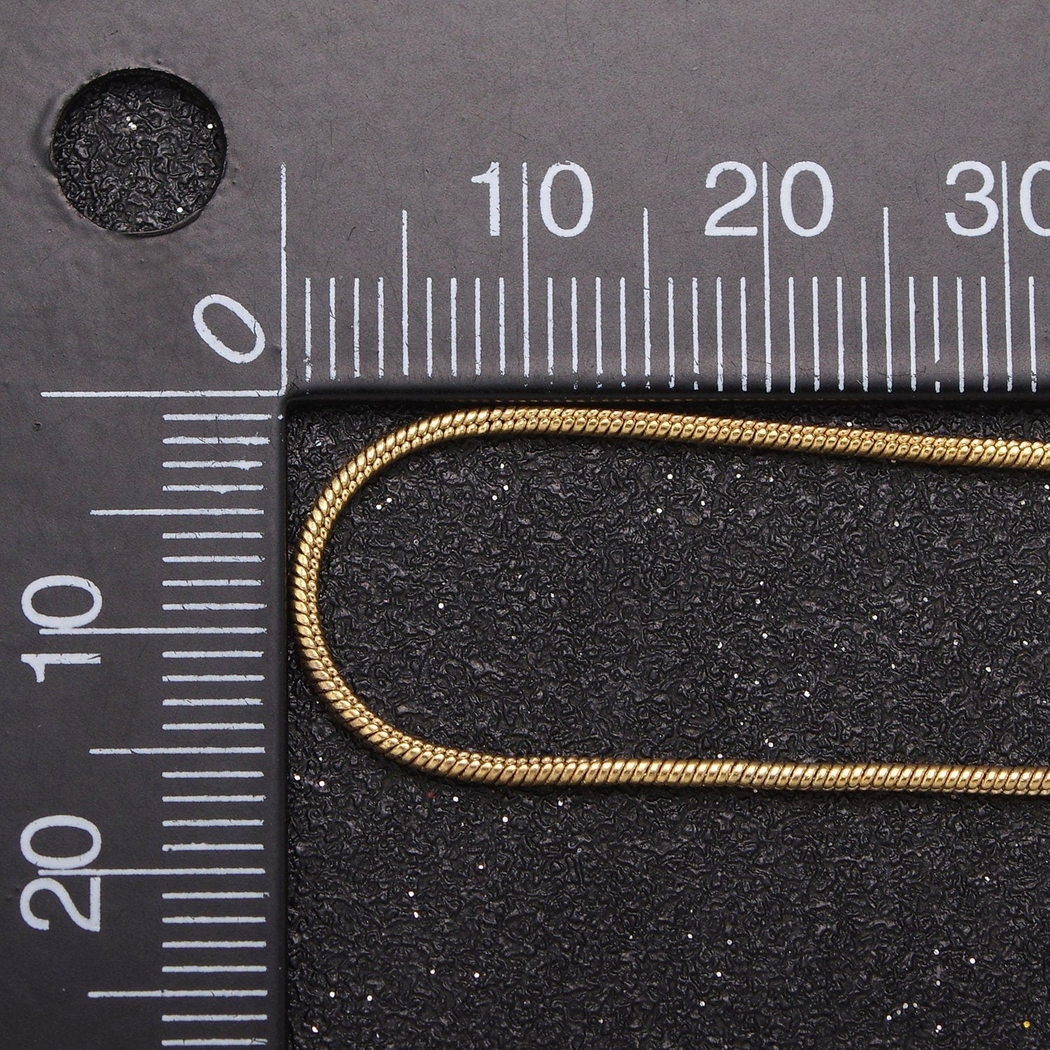 24k Gold Filled Snake Chain Dainty Chain Simple Everyday Layering Necklace 16" + 2" Xtender WA-731