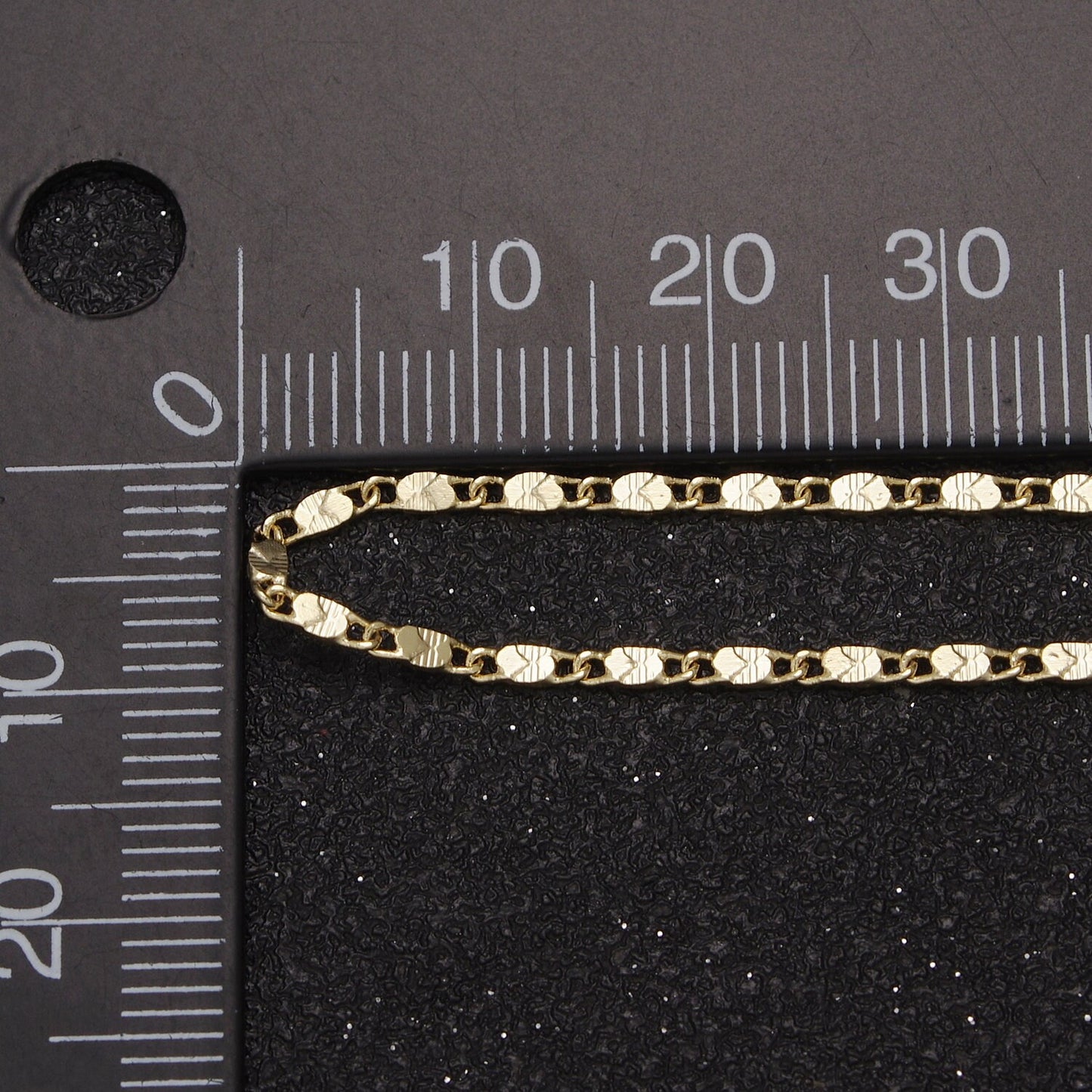 Dainty 14K Gold Filled Scroll Chain for Woman Necklace 17.7 inch WA-798