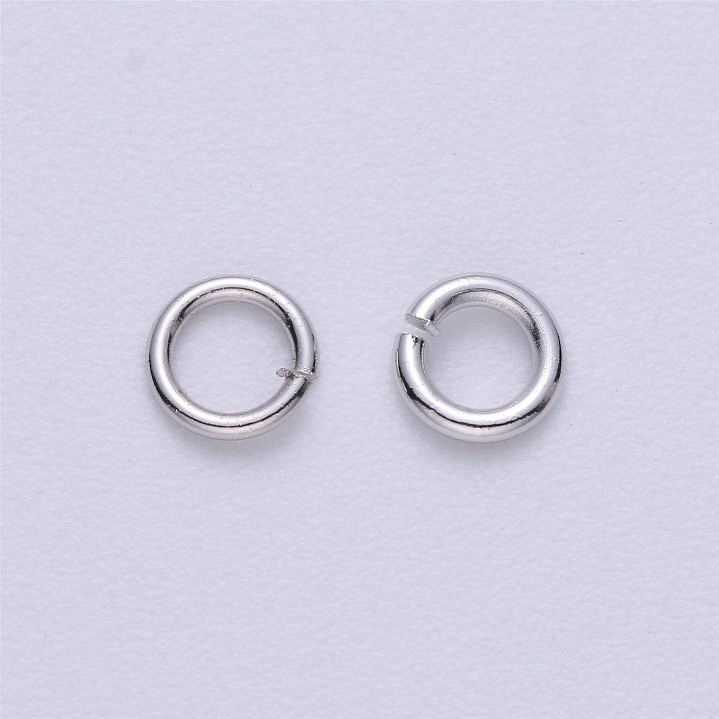 1 Pack 0.8mm x 6mm Gold Filled Jump Ring Size 0.8x6mm Jewelry Kit Supplies For DIY Jewelry Making in 4 Colors - O-018 - 021