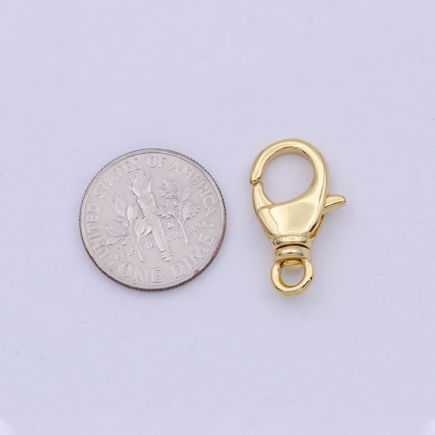Gold Fill Clasps 20.7mm x 11.2mm 14K Gold Fill Lobsters Closures Hooks K-026