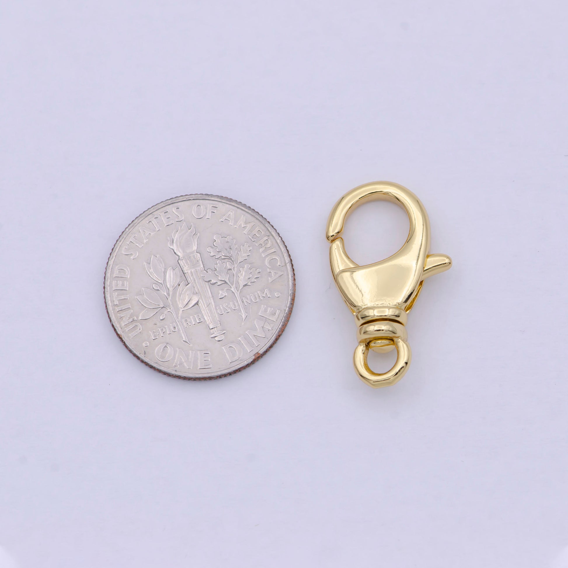 Gold Fill Clasps 20.7mm x 11.2mm 14K Gold Fill Lobsters Closures Hooks K-026