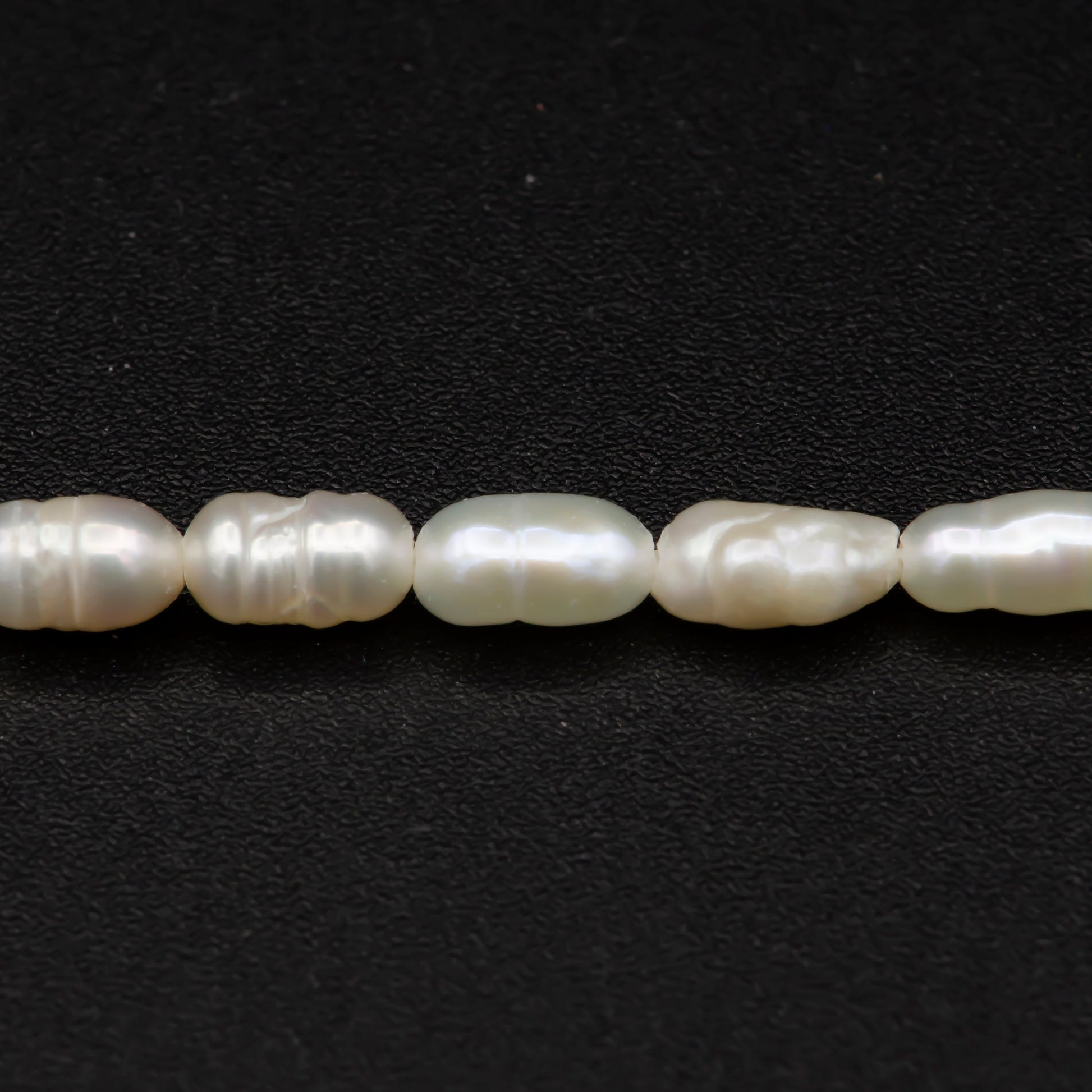 NEW Seed Pearl AA High quality Rice Pearl Freshwater Pearl white 2.8 - 3mm - WA-568