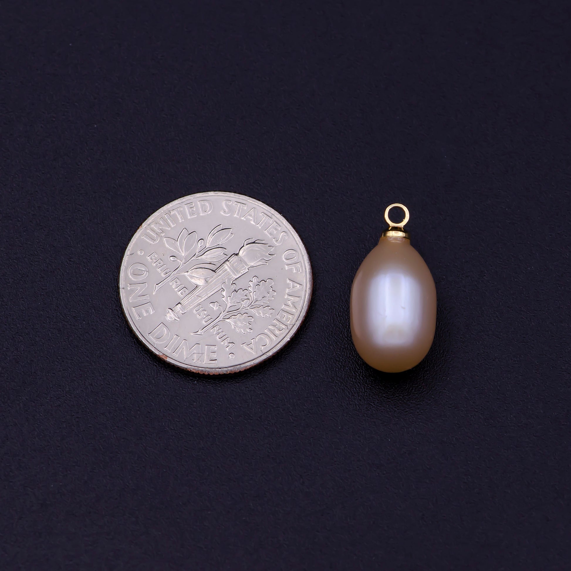 Natural Pink Teardrop Pearl Charm Natural Freshwater Pearl Necklace, Mauve Champagne Single Keshi Pendant, Bridesmaid Jewelry Gift P-1781