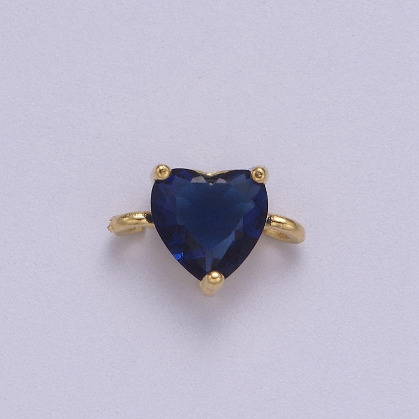 Colorful Little Heart Connectors Charms Mini Valentine Connectors Tiny Heart Charms Jewelry Supplies 10x7mm | F-629~ F-639