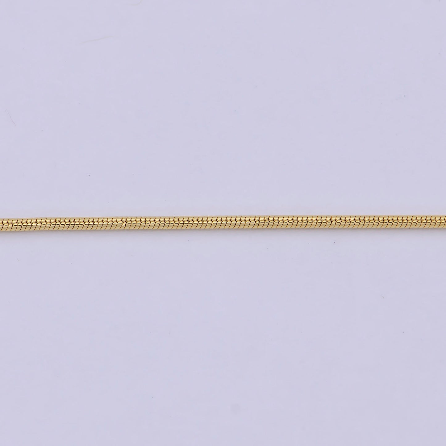 Dainty Gold Snake Chain 0.9 MM Round 19.7" Wholesale Necklace WA-749