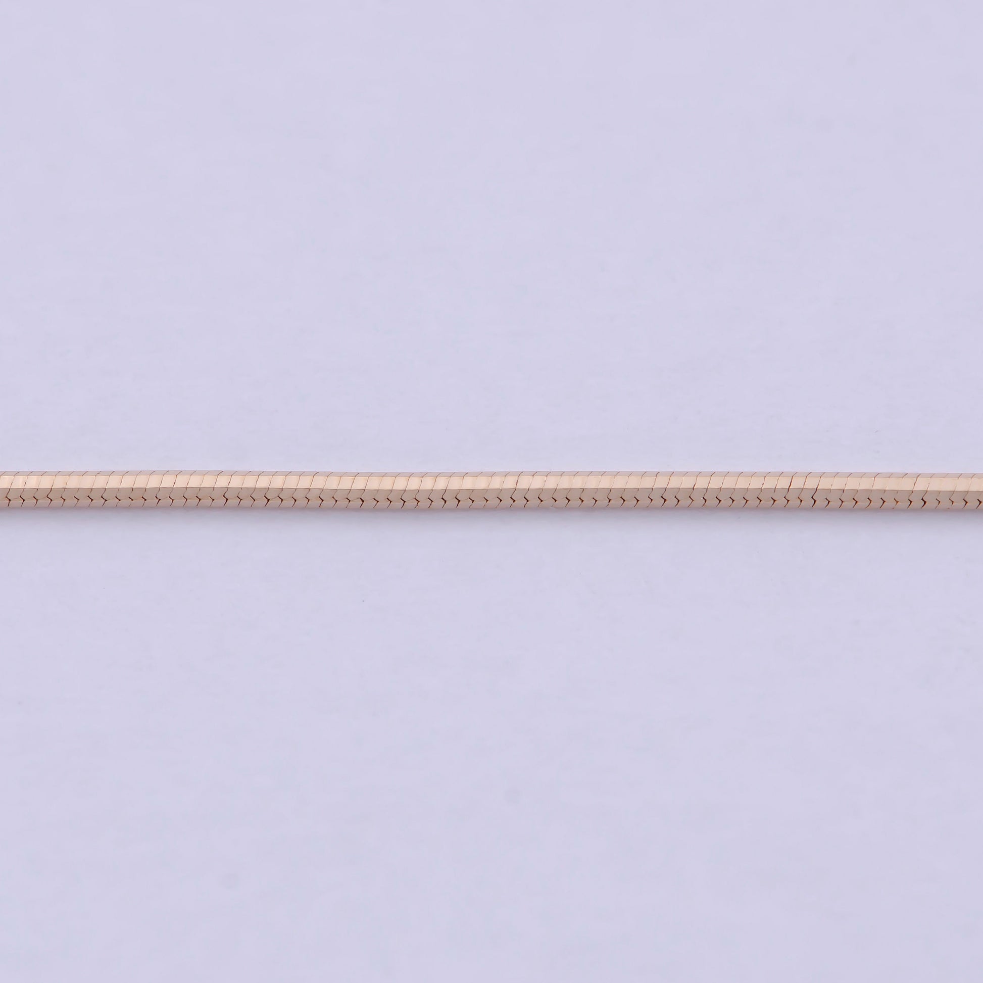 Dainty Round Snake Chain Herringbone Chain Necklace 17.5 Inch ready to wear WA-800