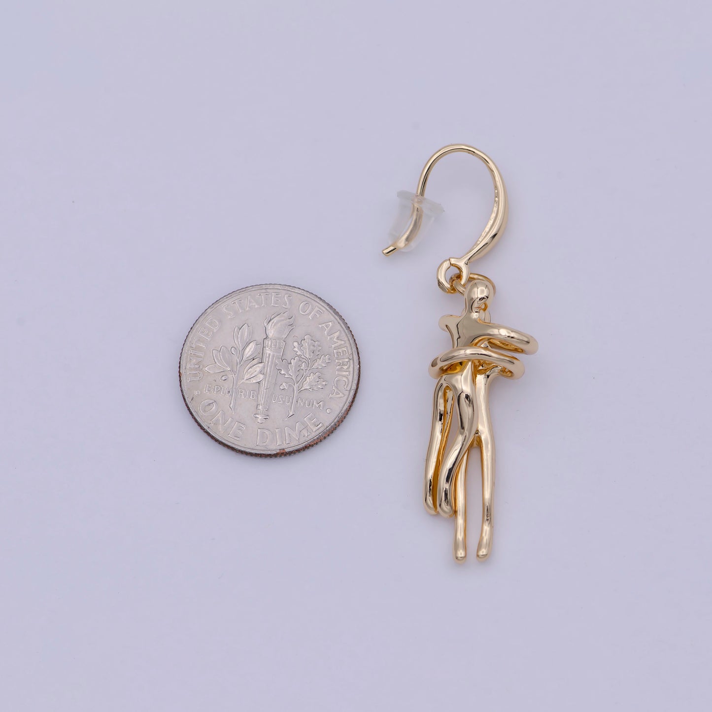 18k Gold Filled Soulmate Earring French Hook Earring