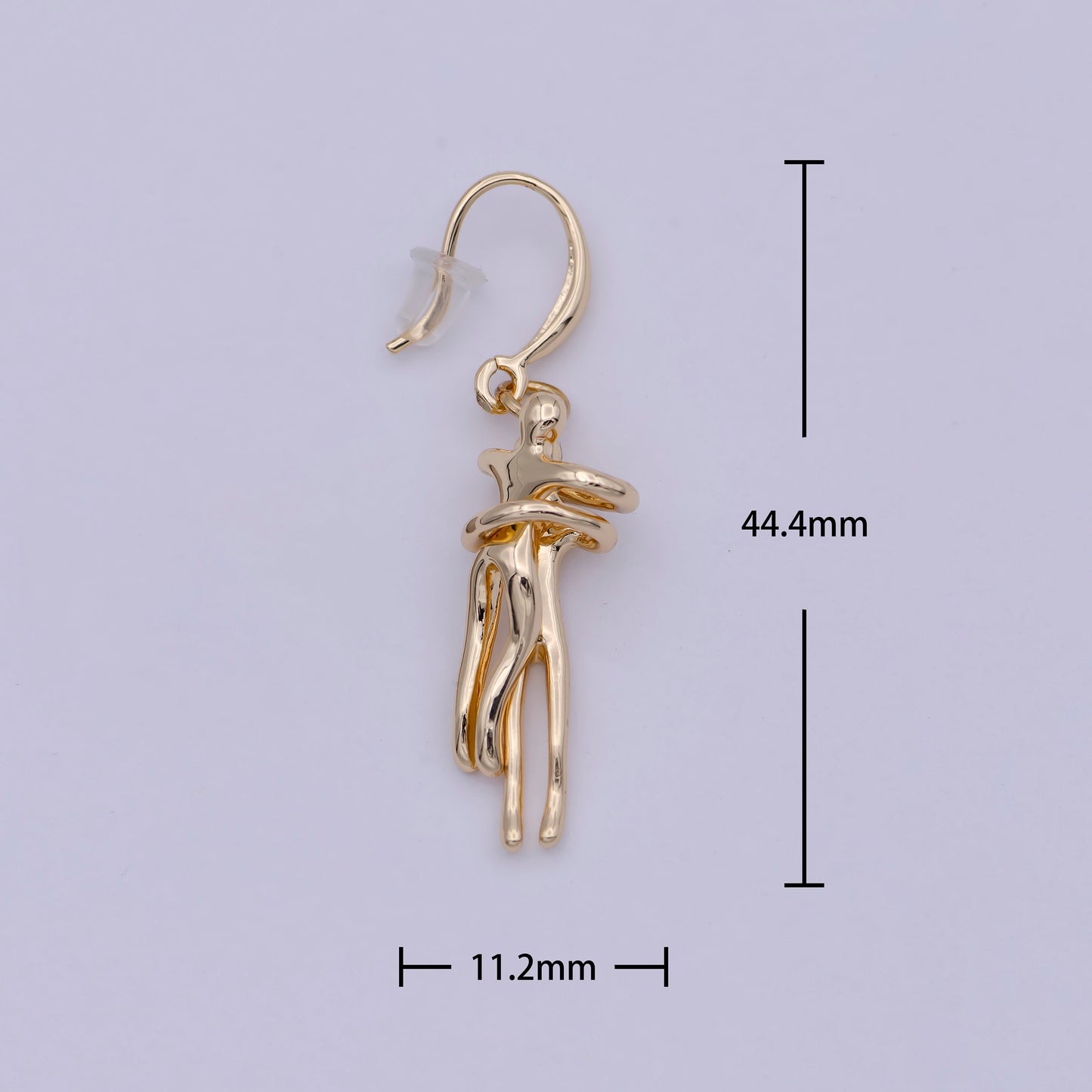 18k Gold Filled Soulmate Earring French Hook Earring